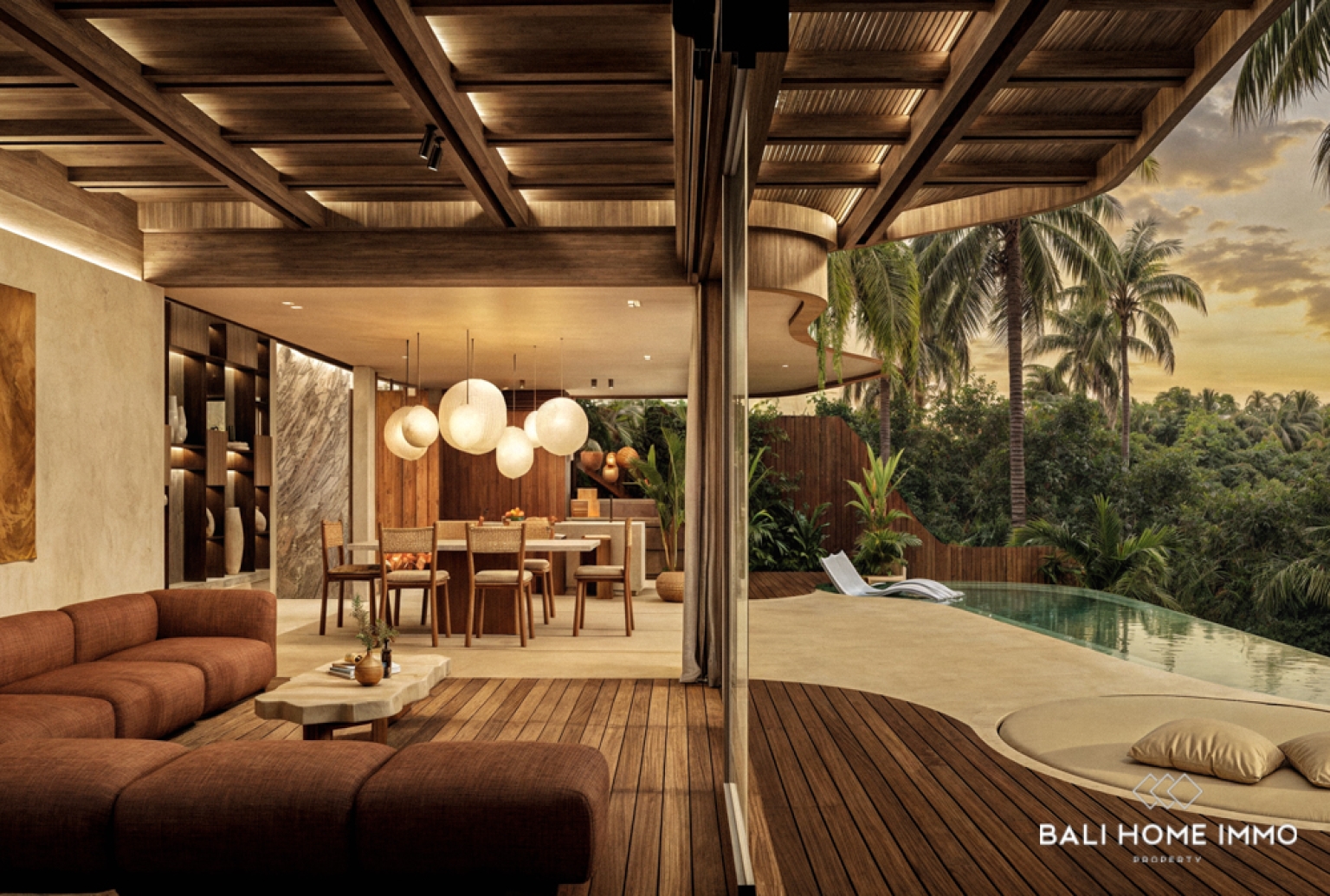 OFF PLAN 3 BEDROOM OCEAN VIEW VILLA WITH LAGUNA INFINITY POOL & ROOFTOP LOUNGE view 4