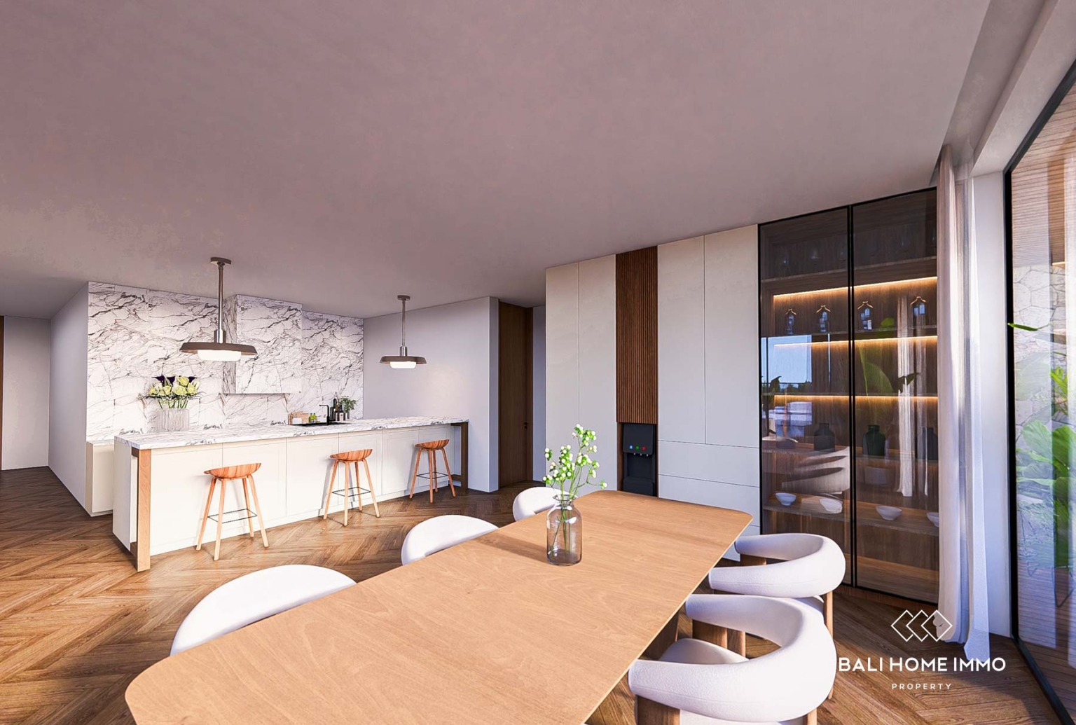 OFF PLAN 3 BEDROOM PENTHOUSE FOR LEASEHOLD SALE in UMALAS BALI view 7