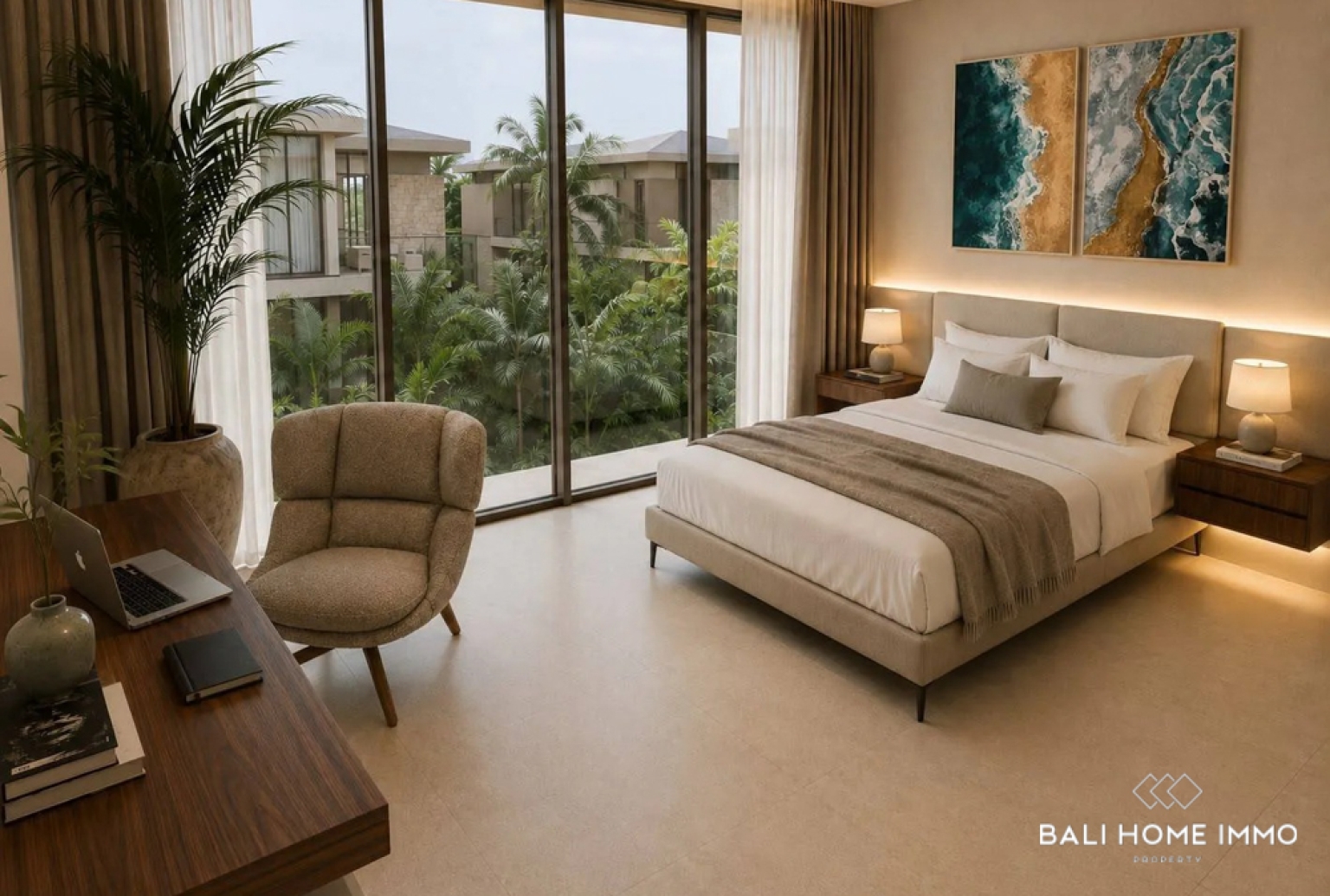 Dijual Vila Mewah 3 Kamar Proyek Off-Plan di Nusa Dua view 8