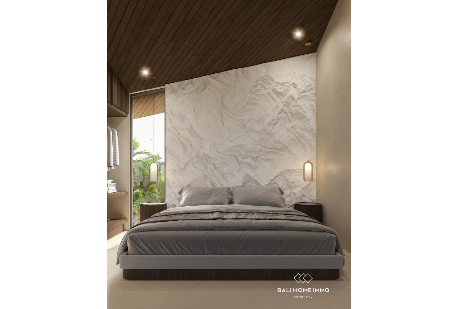 Off-plan 3 Bedroom Tropical Villa for sale in Kerobokan with Sunken Living Area view 8