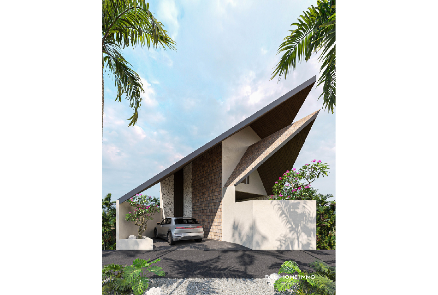 Off-plan 3 Bedroom Tropical Villa for sale in Kerobokan with Sunken Living Area view 20