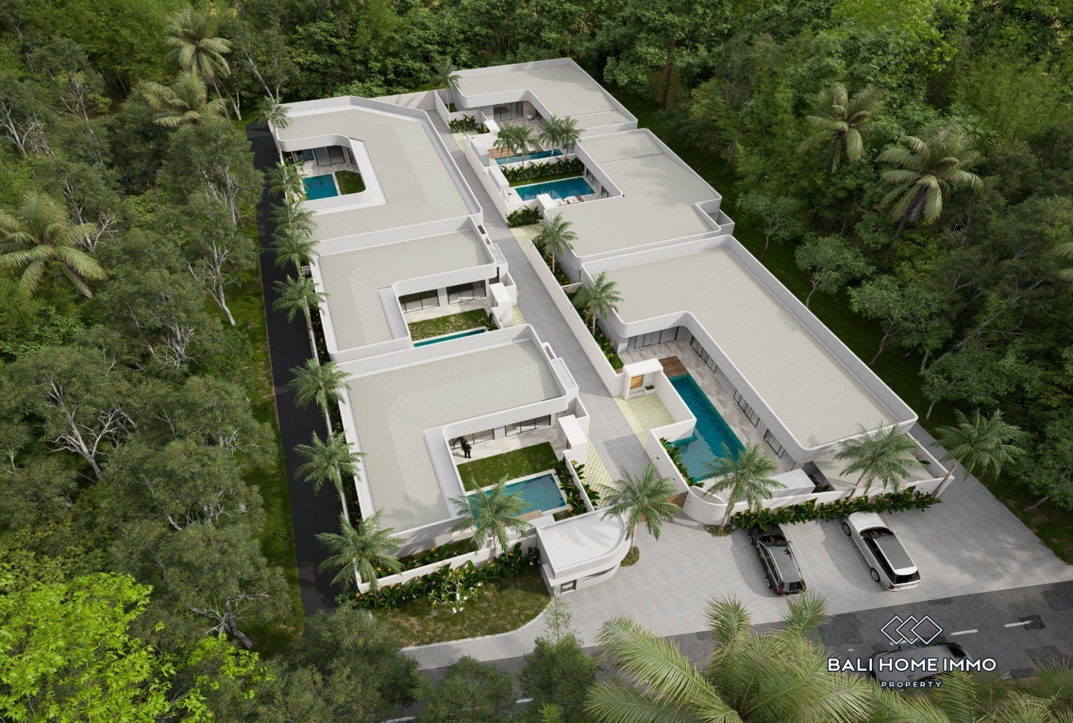 Villa 3 kamar Off-plan dijual dan disewakan, dekat Green School di Ubud. view 19