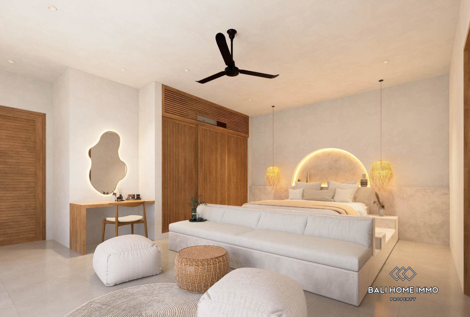 Villa 3 kamar Off-plan dijual dan disewakan, dekat Green School di Ubud. view 5