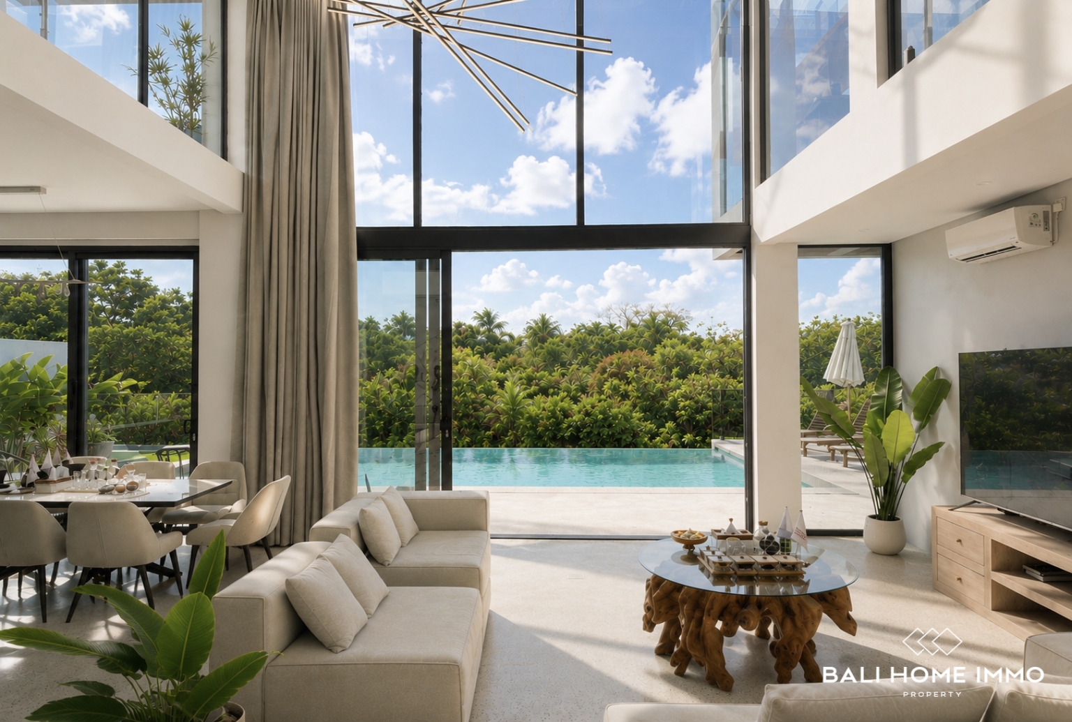Villa de 3 chambres sur plan à vendre dans un complexe prestigieux près de la plage de Pandawa view 4