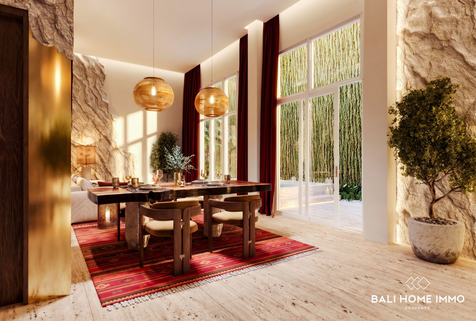 Villa de 3 chambres sur plan à vendre à Bingin – Ambiance troglodyte unique view 10