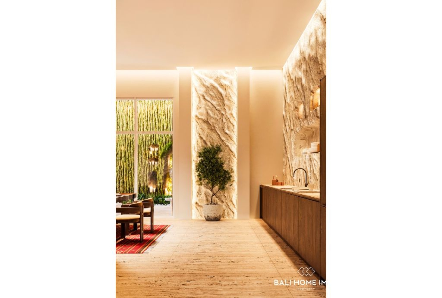 Villa de 3 chambres sur plan à vendre à Bingin – Ambiance troglodyte unique view 14