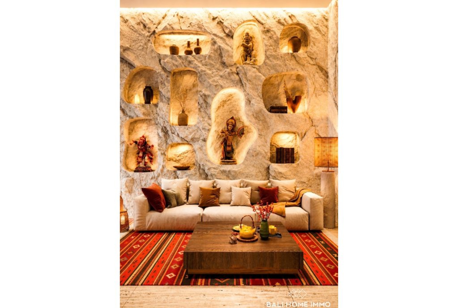 Villa de 3 chambres sur plan à vendre à Bingin – Ambiance troglodyte unique view 4