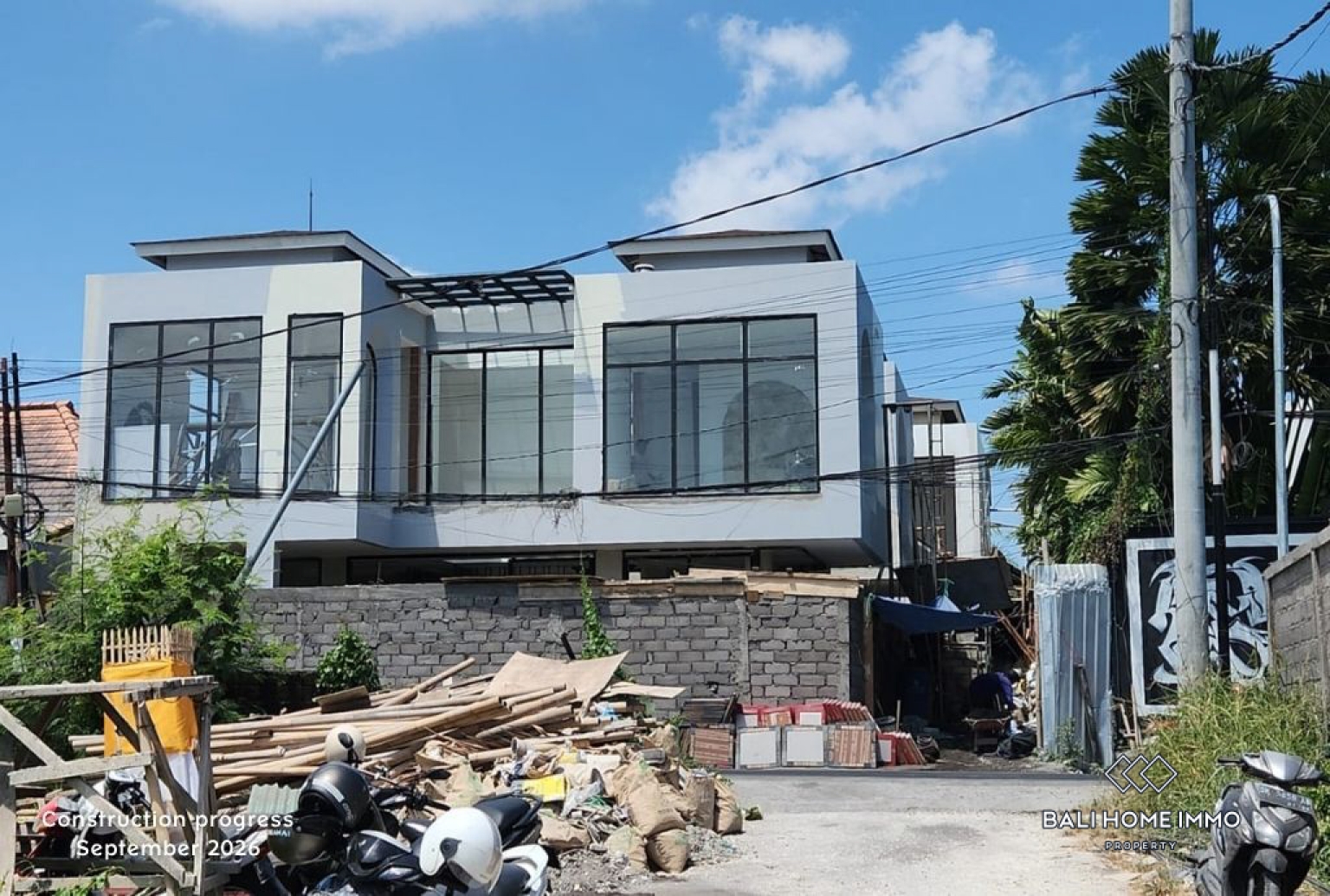Dijual villa 3 kamar off-plan dengan hak guna pakai di Bali Berawa view 25