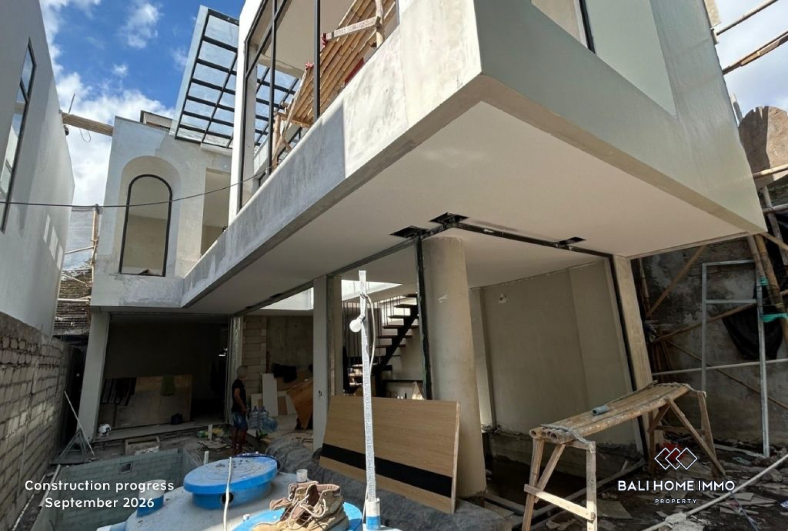 Dijual villa 3 kamar off-plan dengan hak guna pakai di Bali Berawa view 24