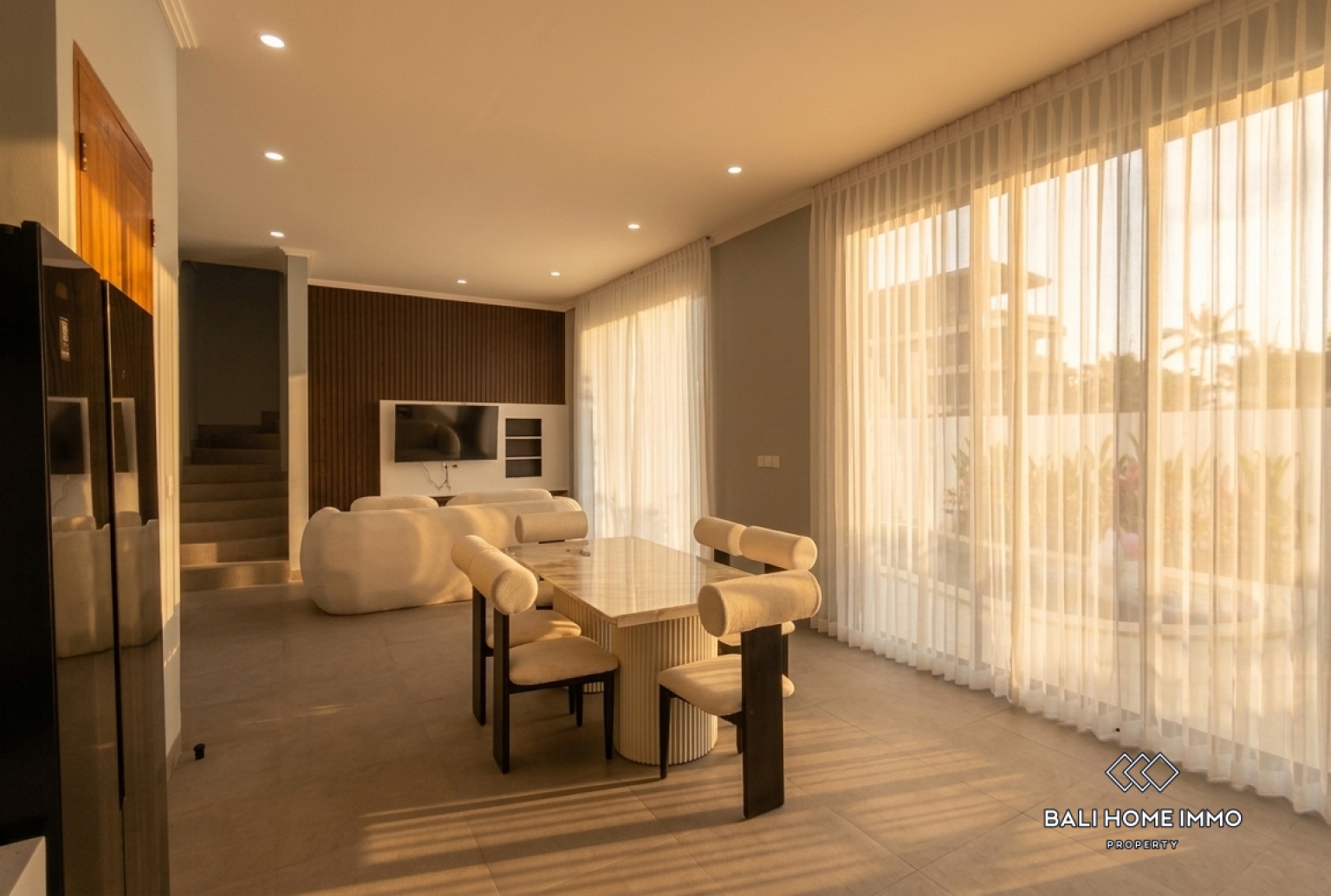 Villa neuve de 3 chambres à vendre en bail emphytéotique à Bali Cemagi Seseh view 4