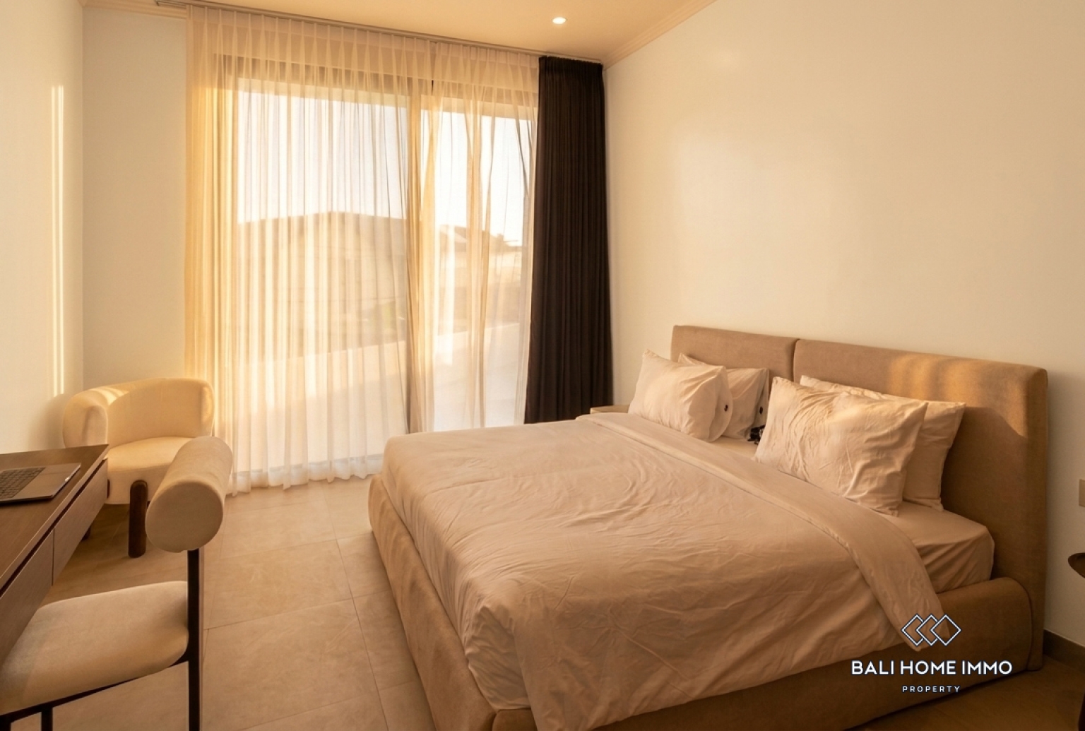 Villa neuve de 3 chambres à vendre en bail emphytéotique à Bali Cemagi Seseh view 13