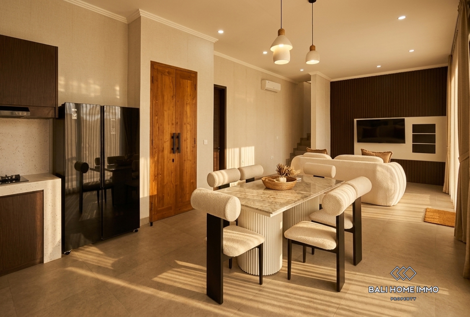 Villa neuve de 3 chambres à vendre en bail emphytéotique à Bali Cemagi Seseh view 6