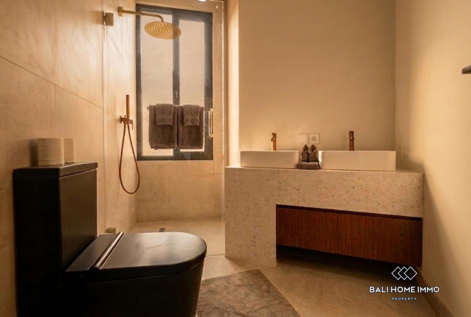 Villa neuve de 3 chambres à vendre en bail emphytéotique à Bali Cemagi Seseh view 14