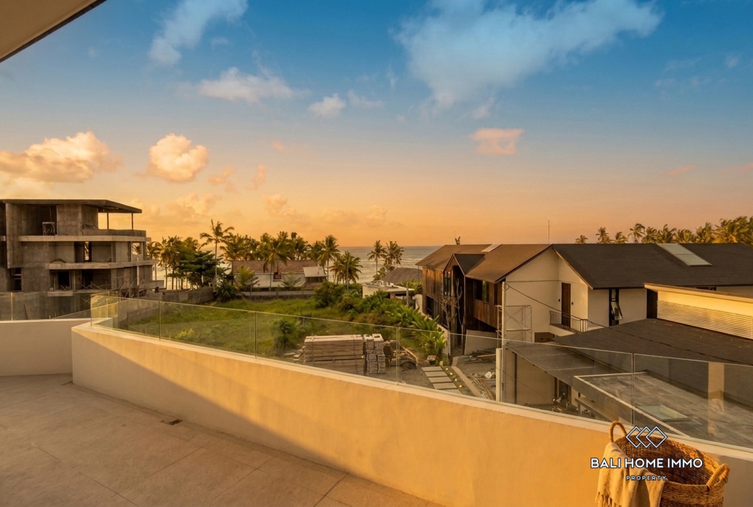 Villa neuve de 3 chambres à vendre en bail emphytéotique à Bali Cemagi Seseh view 20