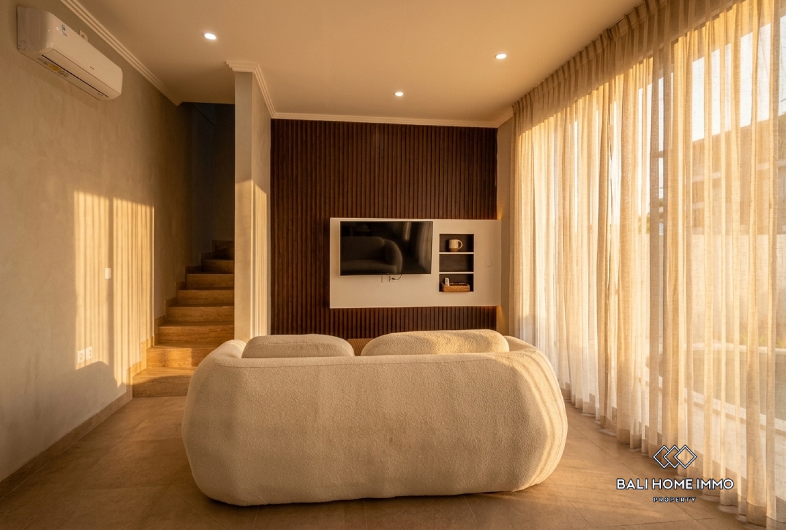 Villa neuve de 3 chambres à vendre en bail emphytéotique à Bali Cemagi Seseh view 3