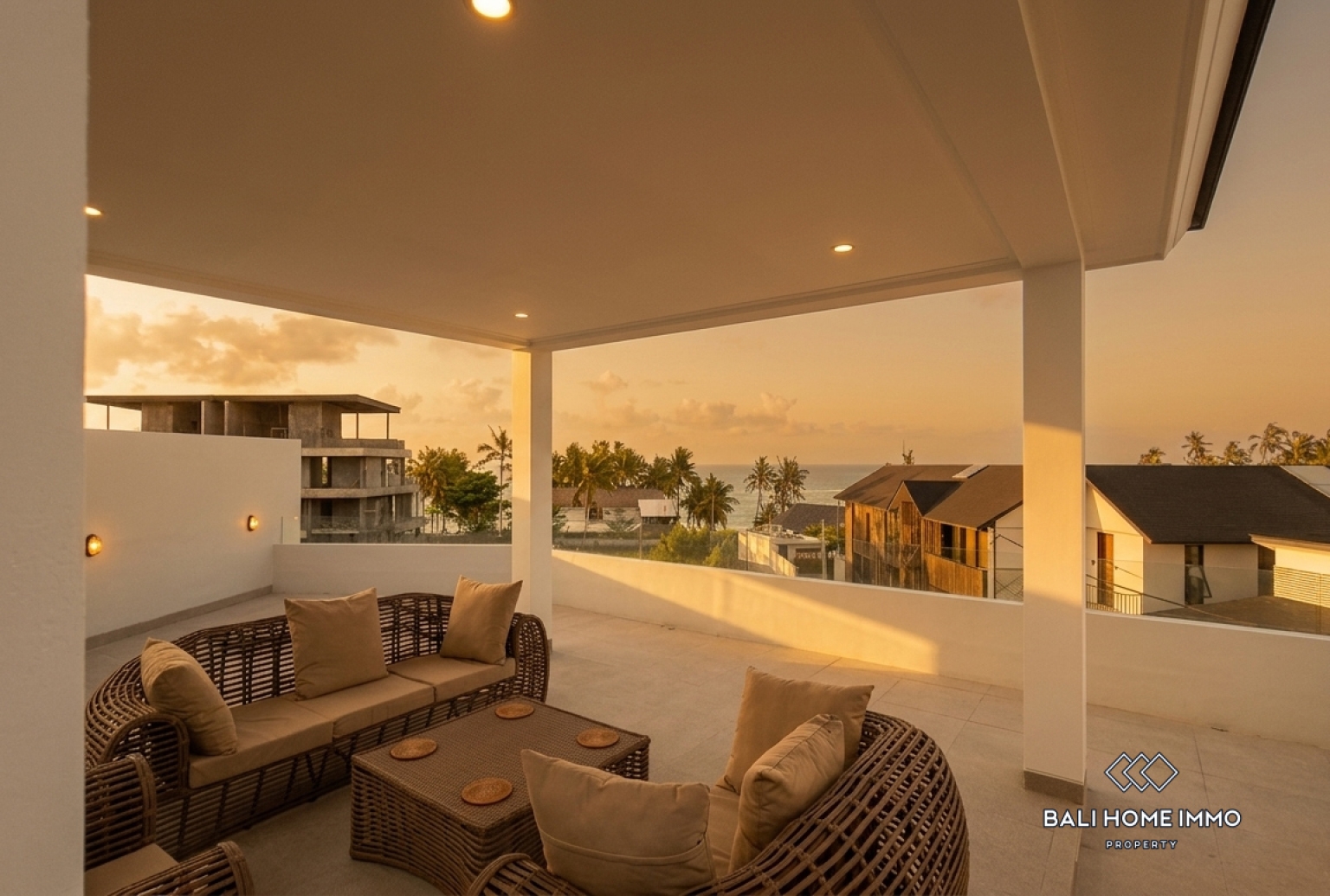 Villa neuve de 3 chambres à vendre en bail emphytéotique à Bali Cemagi Seseh view 17
