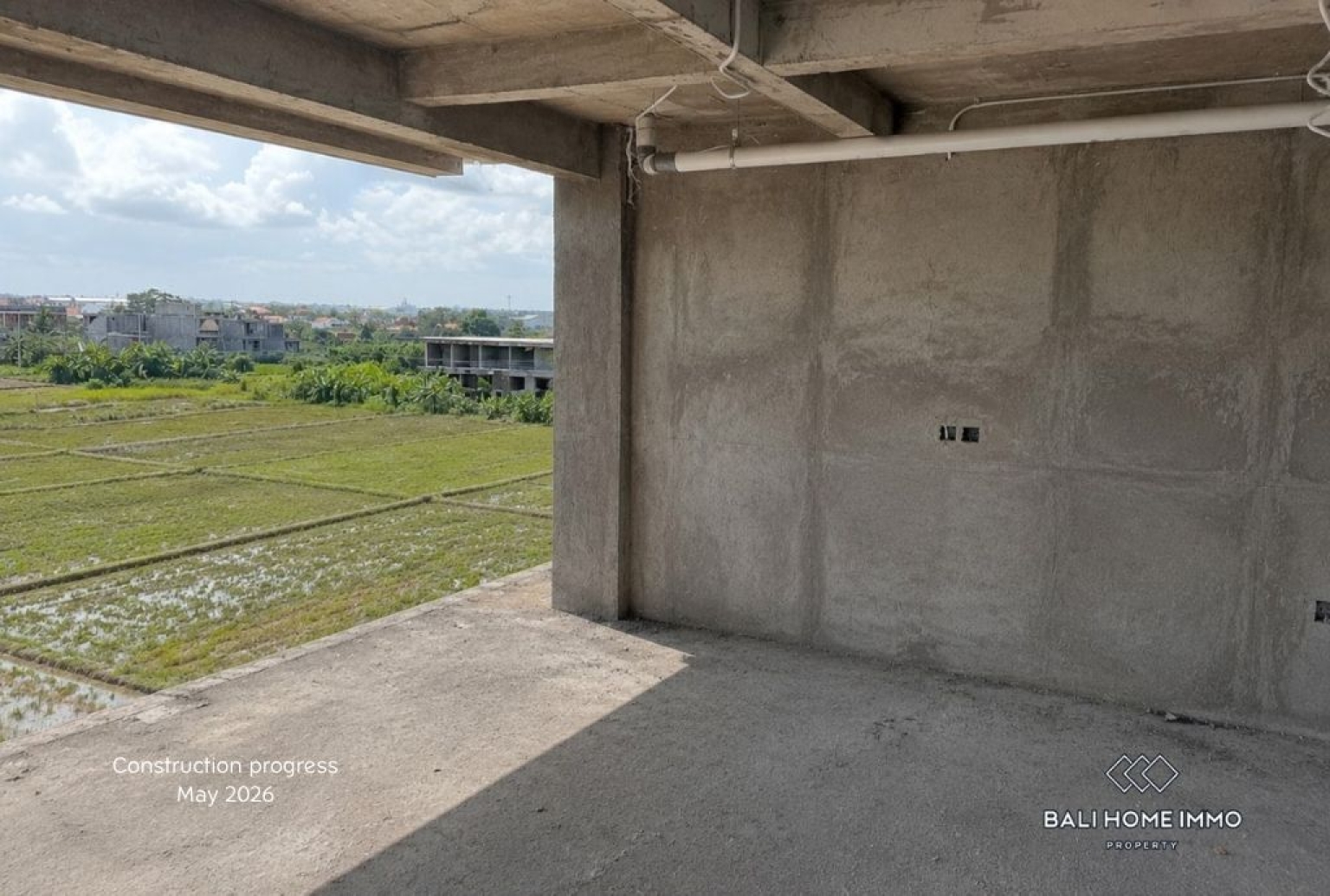 Off-Plan 3 Bedroom villa for sale leasehold in Bali Seseh beach side view 22