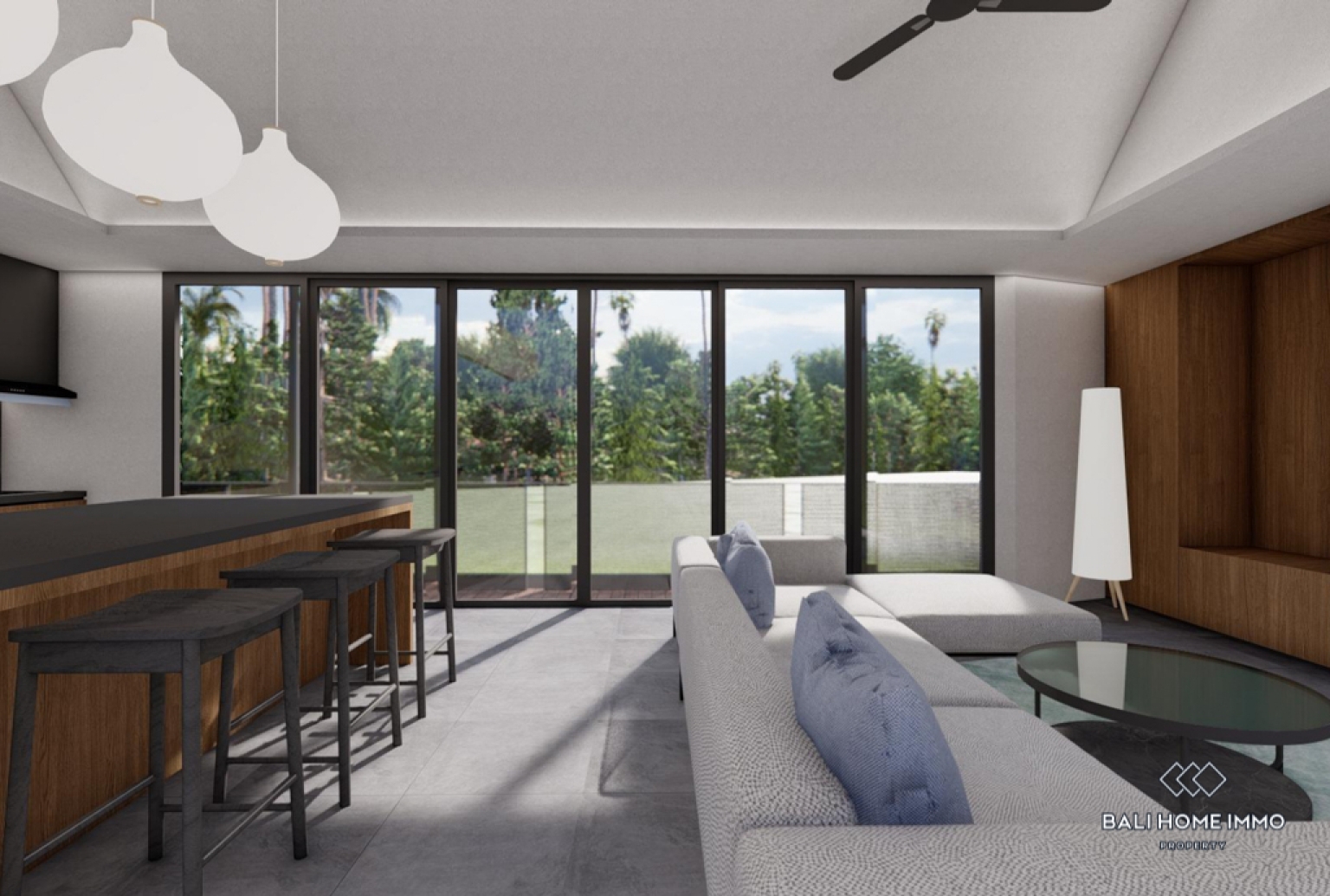 Off-plan 3 Bedroom Villa for Sale Leasehold in Bali Ubud view 3