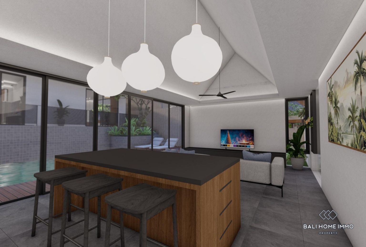 Off-plan 3 Bedroom Villa for Sale Leasehold in Bali Ubud view 6