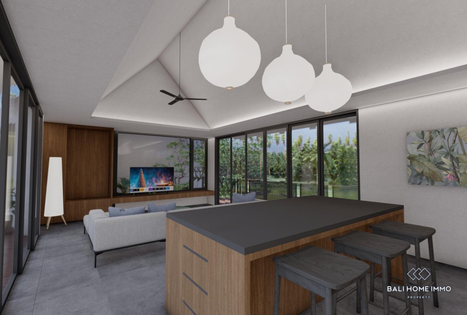 Off-plan 3 Bedroom Villa for Sale Leasehold in Bali Ubud view 4