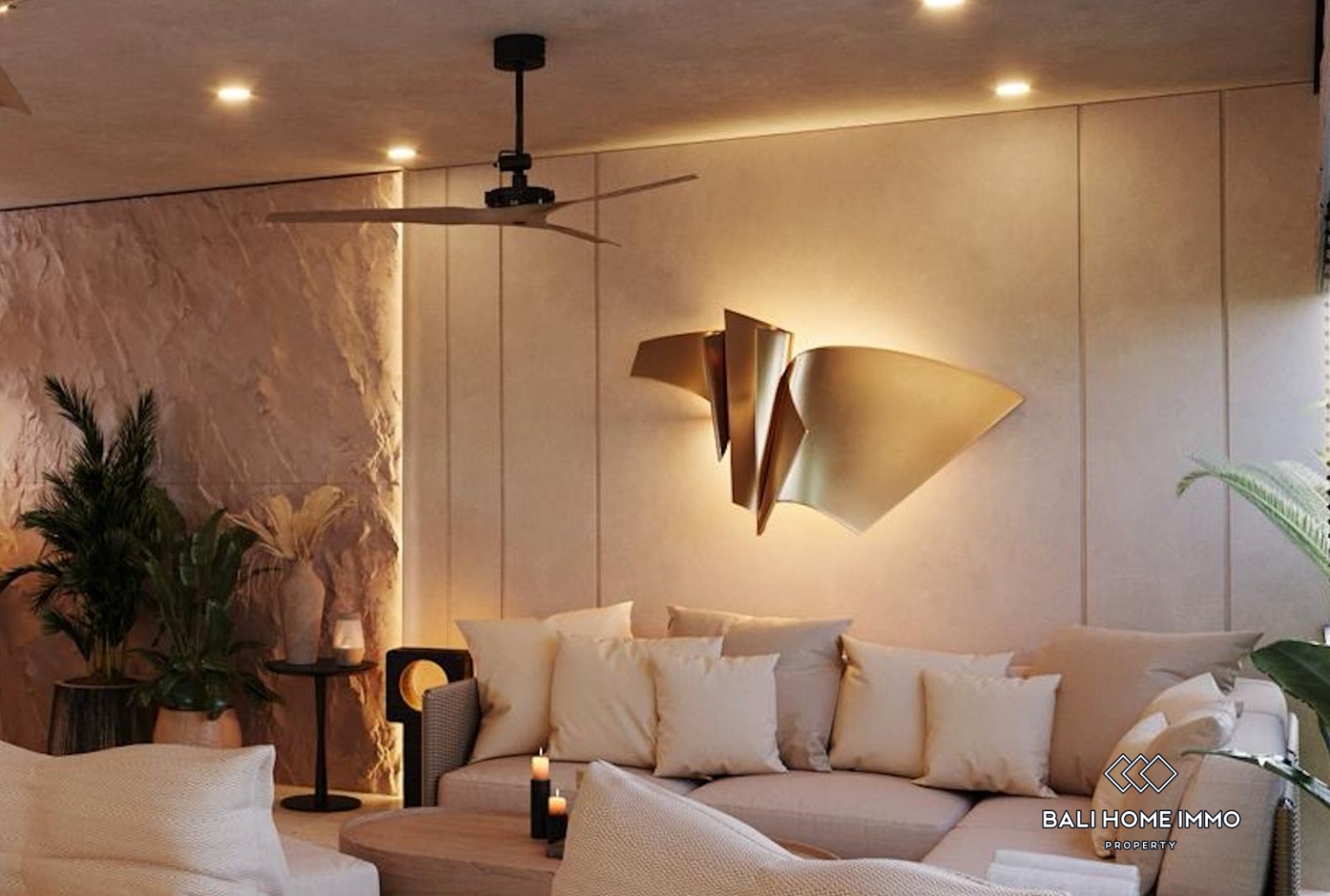 Off-plan 3 Bedroom Villa with ocean view for sale in Seseh Beachside view 5