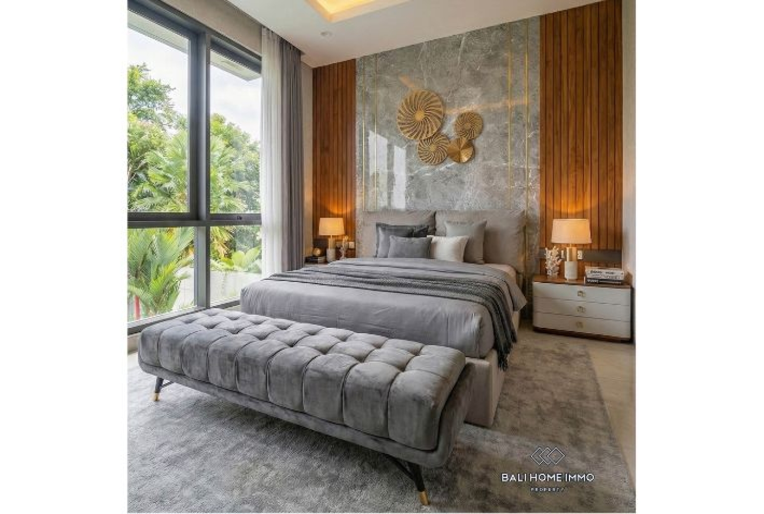 Off-plan 3 bedroom villa with ricefield view for sale in Ubud view 5