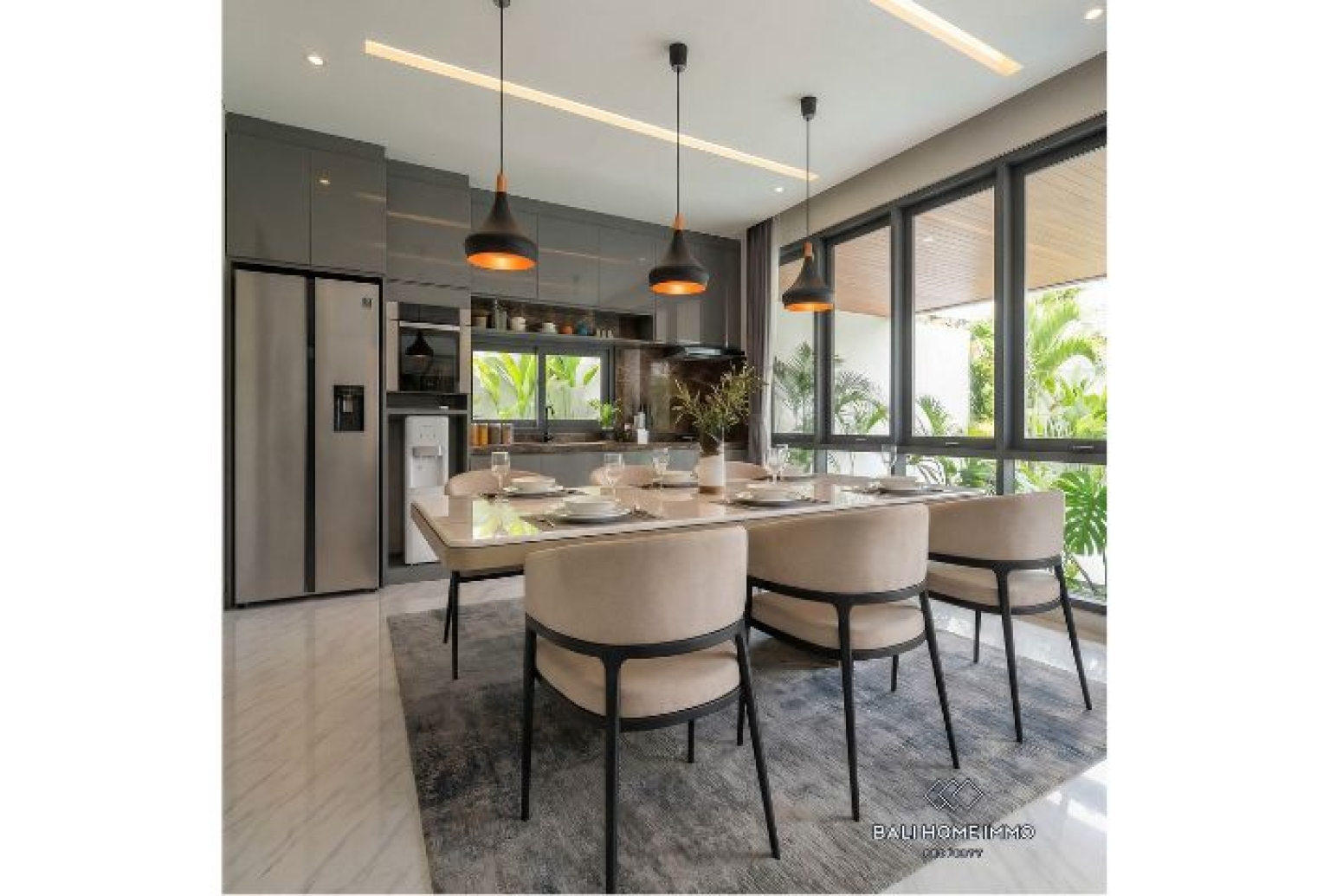 Off-plan 3 bedroom villa with ricefield view for sale in Ubud view 4