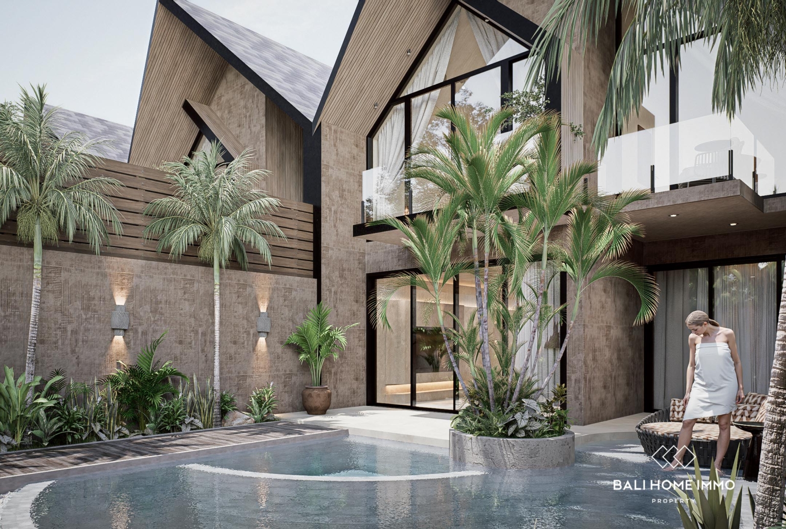 VILLA INVESTASI 3 KAMAR TIDUR DIJUAL DI ULUWATU DEKAT PANTAI BALANGAN view 3