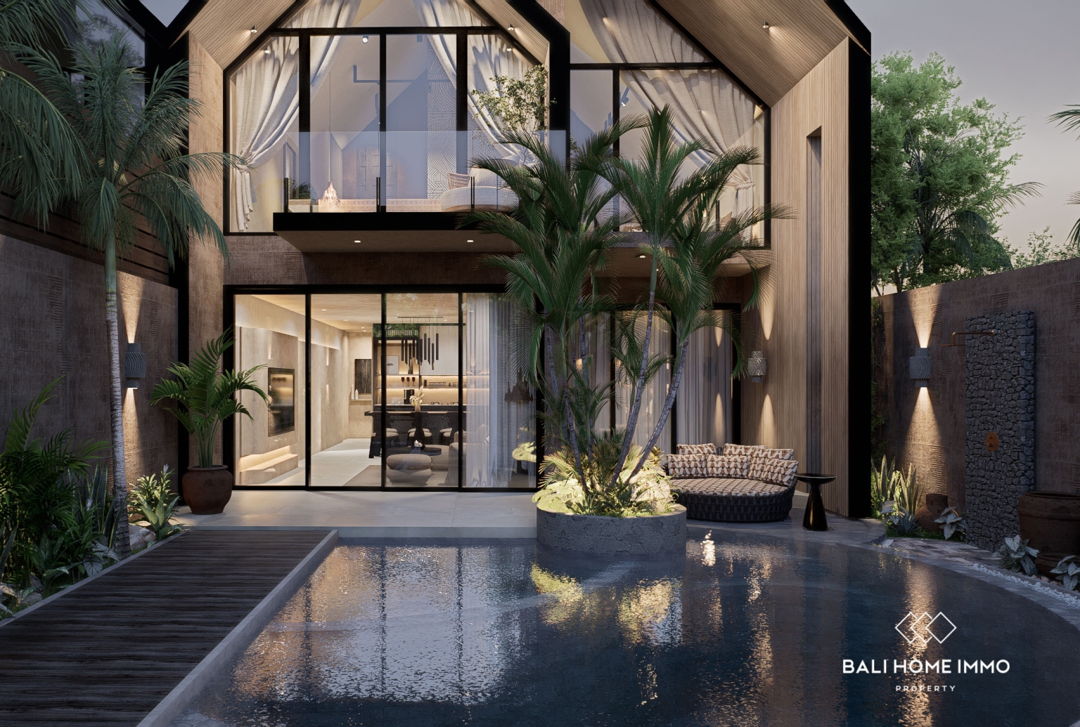 VILLA INVESTASI 3 KAMAR TIDUR DIJUAL DI ULUWATU DEKAT PANTAI BALANGAN view 2