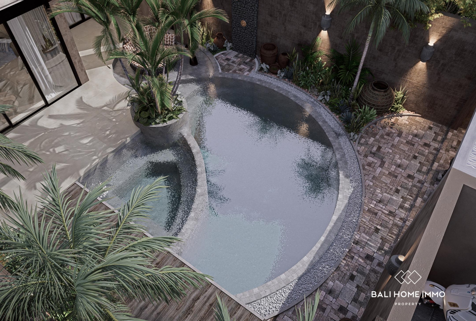 VILLA INVESTASI 3 KAMAR TIDUR DIJUAL DI ULUWATU DEKAT PANTAI BALANGAN view 6