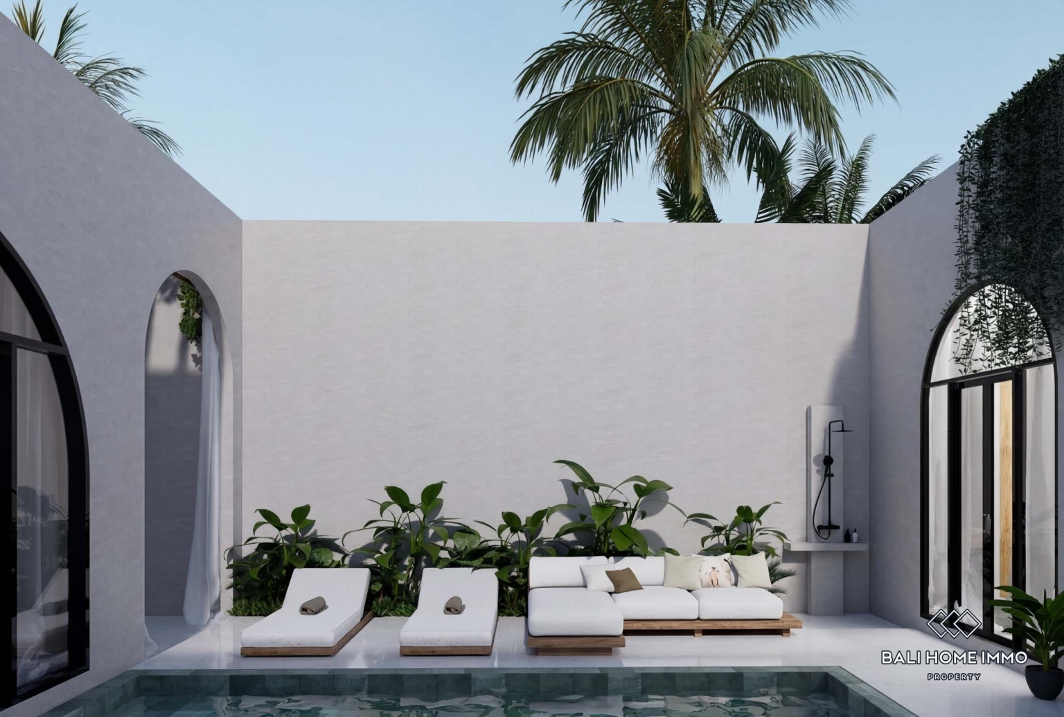 Off-plan 3 Bedrooms Luxury Tropical design villa for sale in Bali Munggu view 13