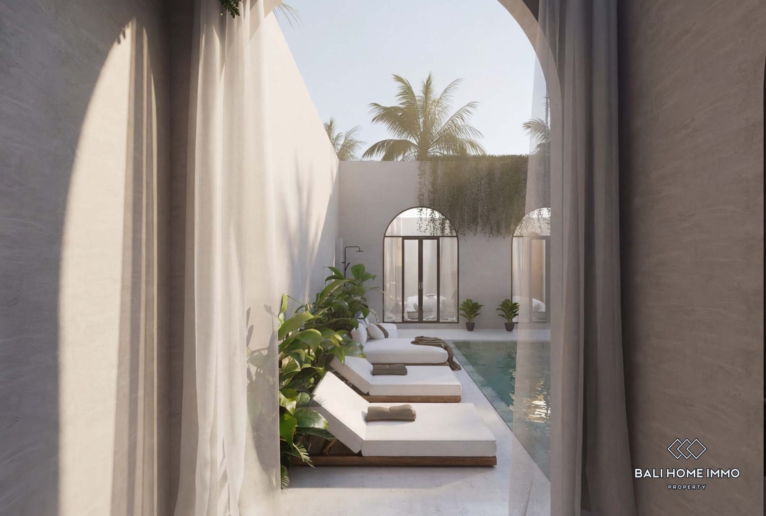 Off-plan 3 Bedrooms Luxury Tropical design villa for sale in Bali Munggu view 12