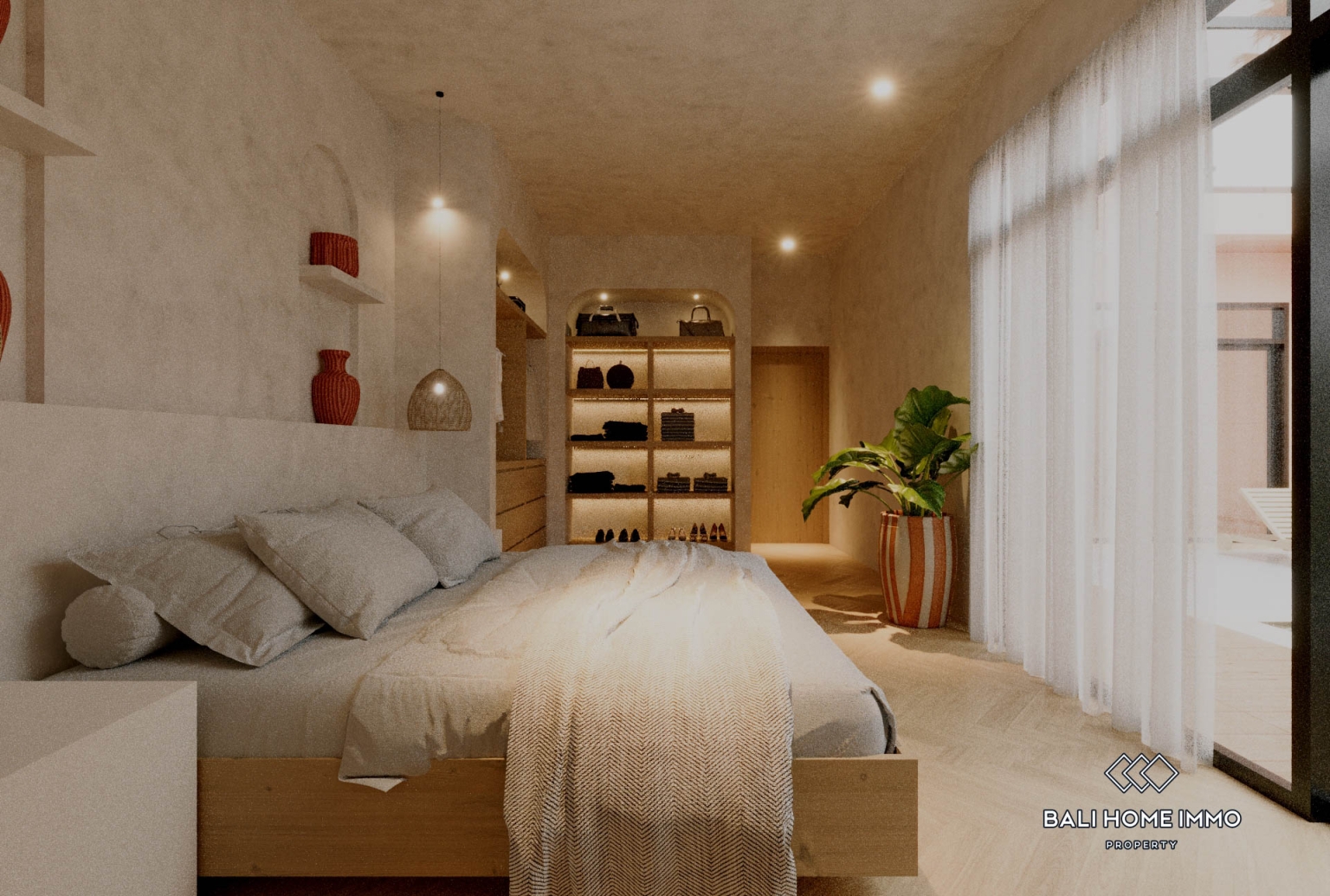 Villa off-plan 3 kamar siap huni untuk dijual di Bali Buduk Dekat Canggu view 8