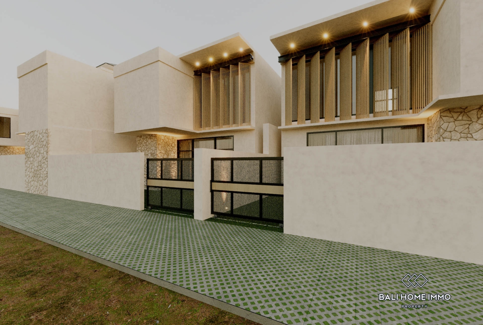 Villa off-plan 3 kamar siap huni untuk dijual di Bali Buduk Dekat Canggu view 16