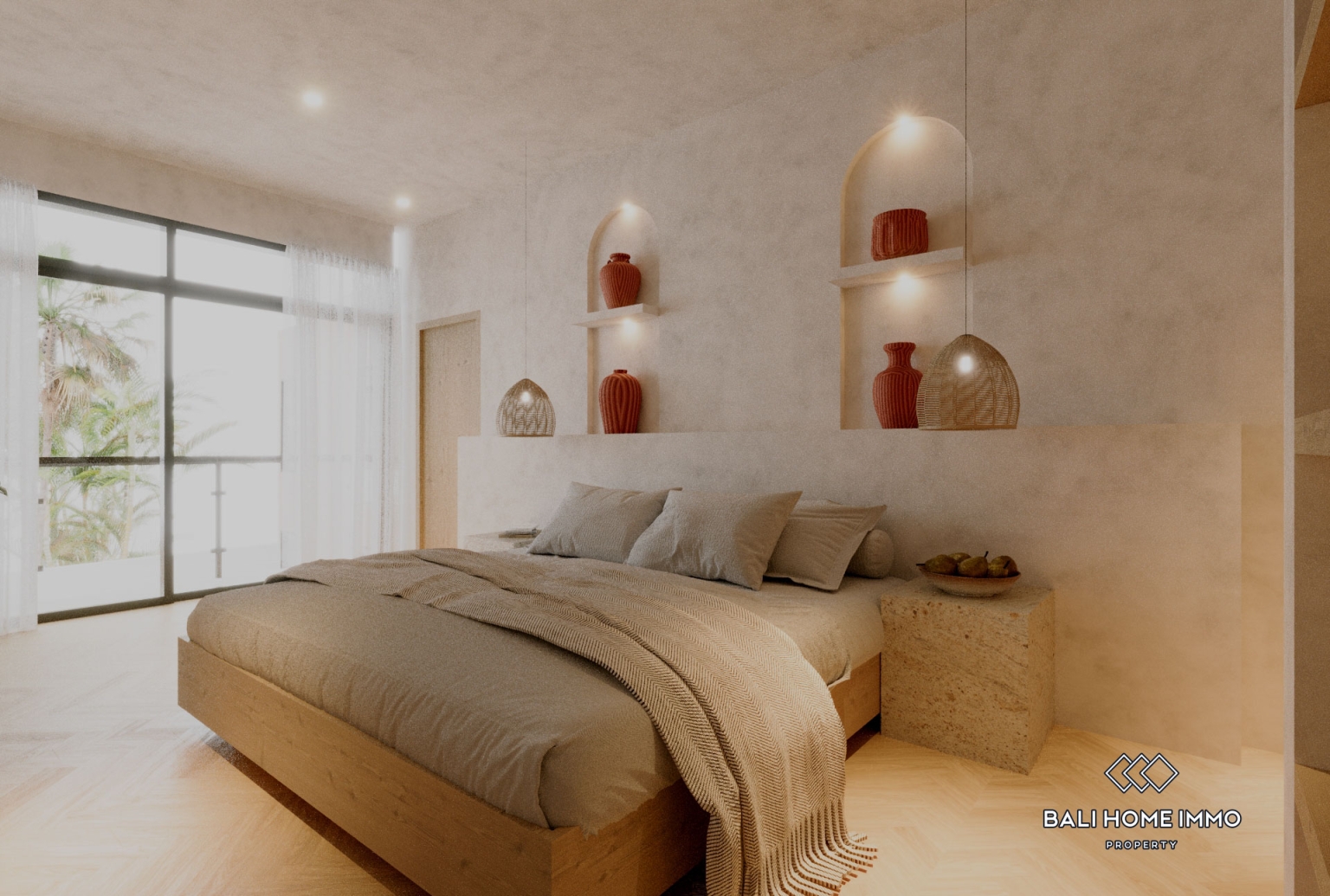 Villa off-plan 3 kamar siap huni untuk dijual di Bali Buduk Dekat Canggu view 7