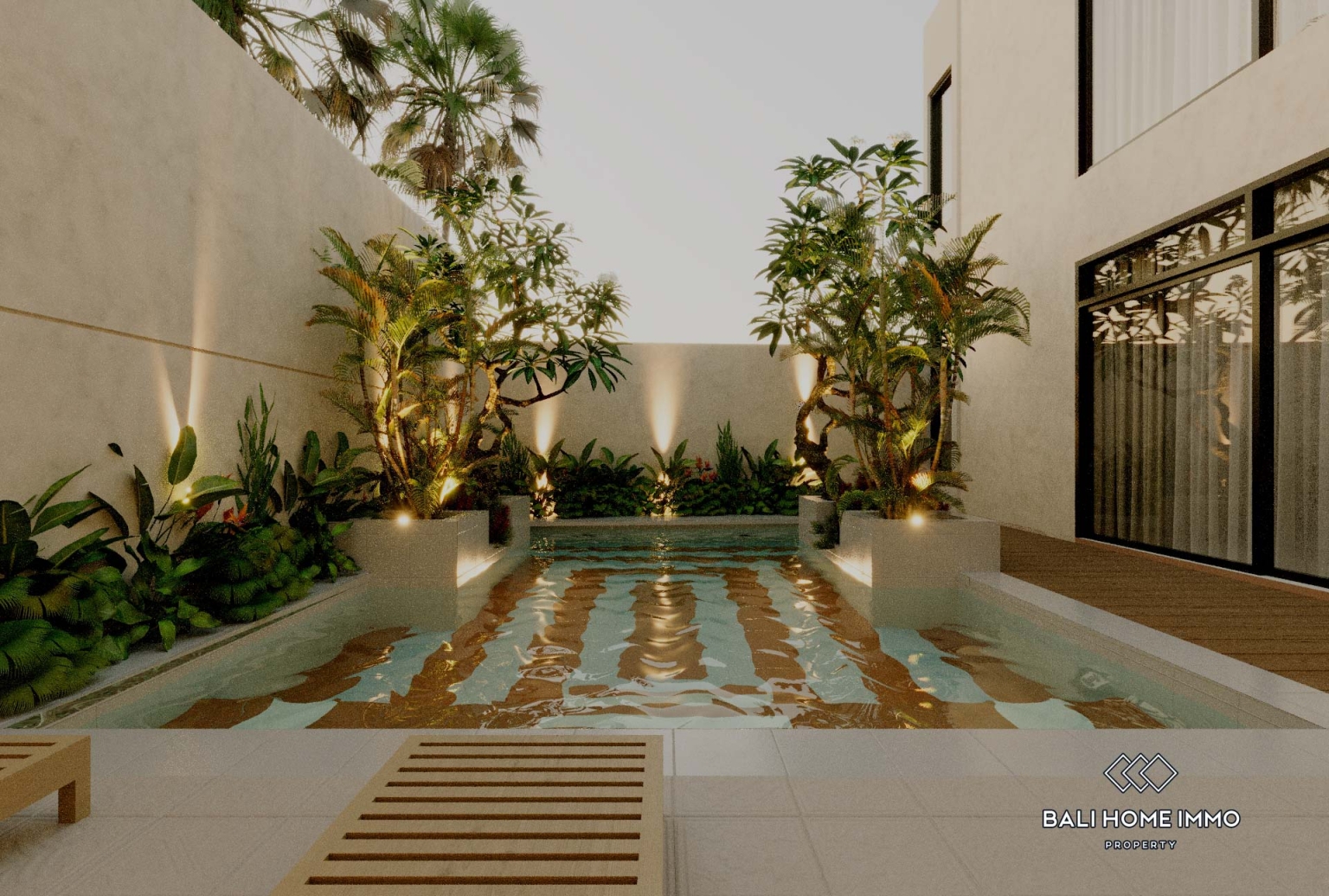 Villa off-plan 3 kamar siap huni untuk dijual di Bali Buduk Dekat Canggu view 15