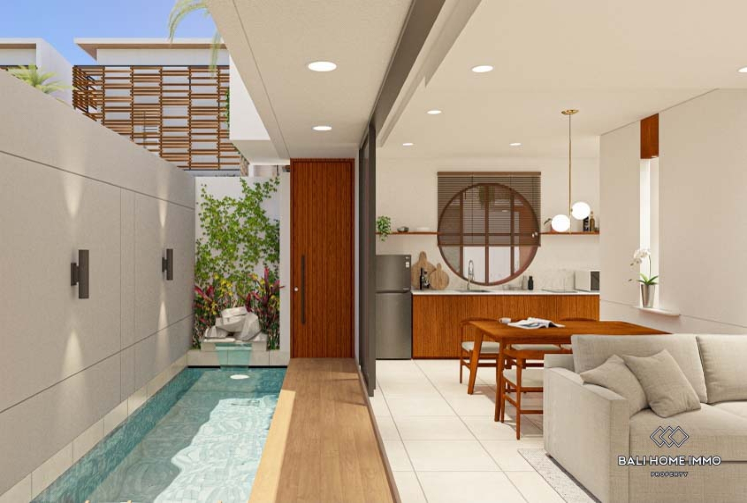 Villa 3 kamar off-plan untuk dijual di Bali - Seminyak. view 4