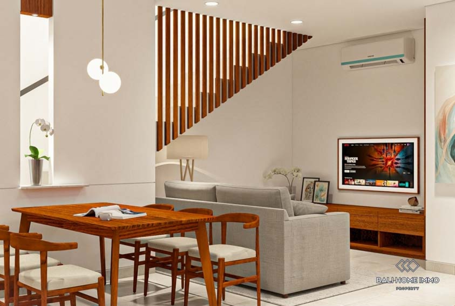 Villa 3 kamar off-plan untuk dijual di Bali - Seminyak. view 3
