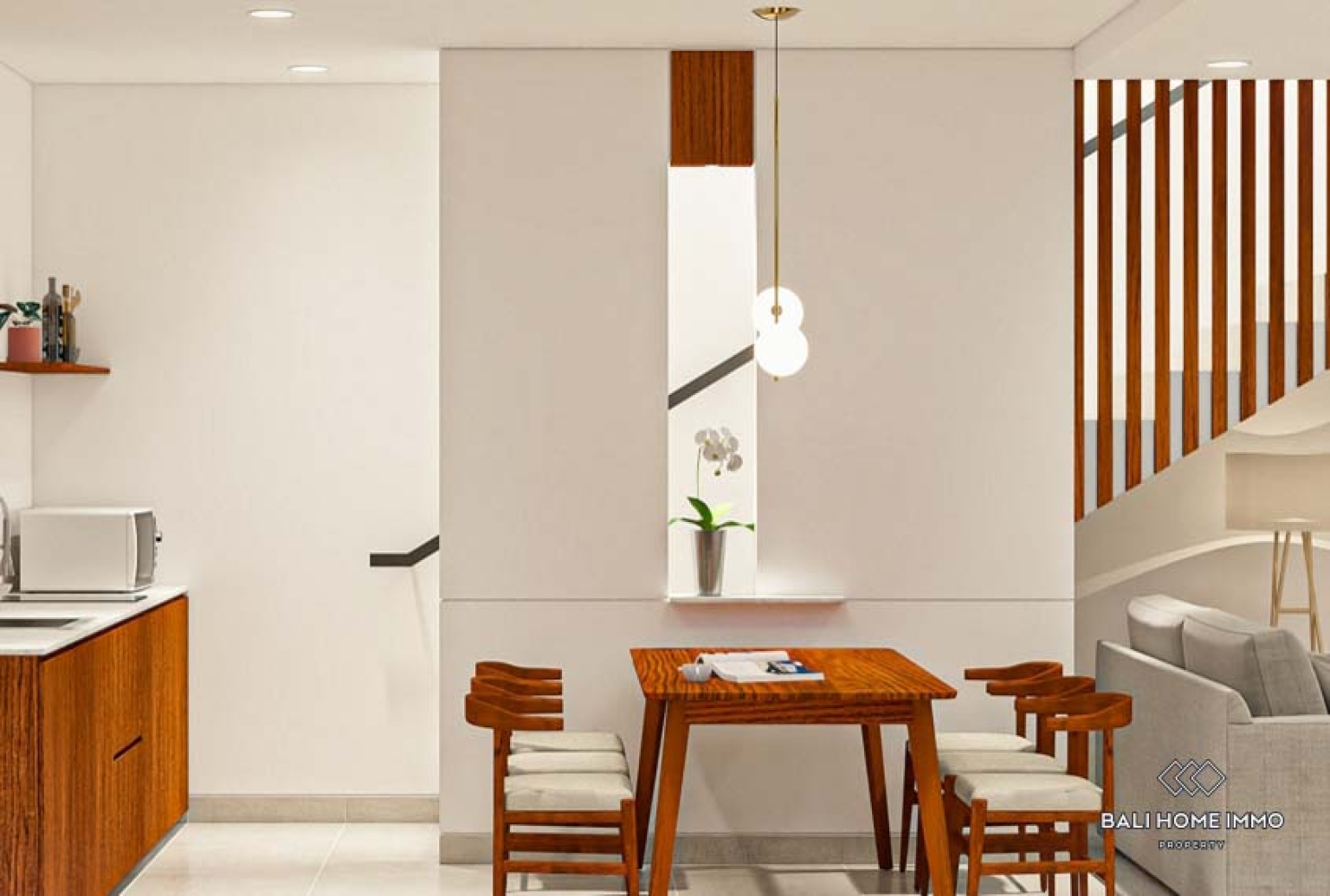 Villa 3 kamar off-plan untuk dijual di Bali - Seminyak. view 5