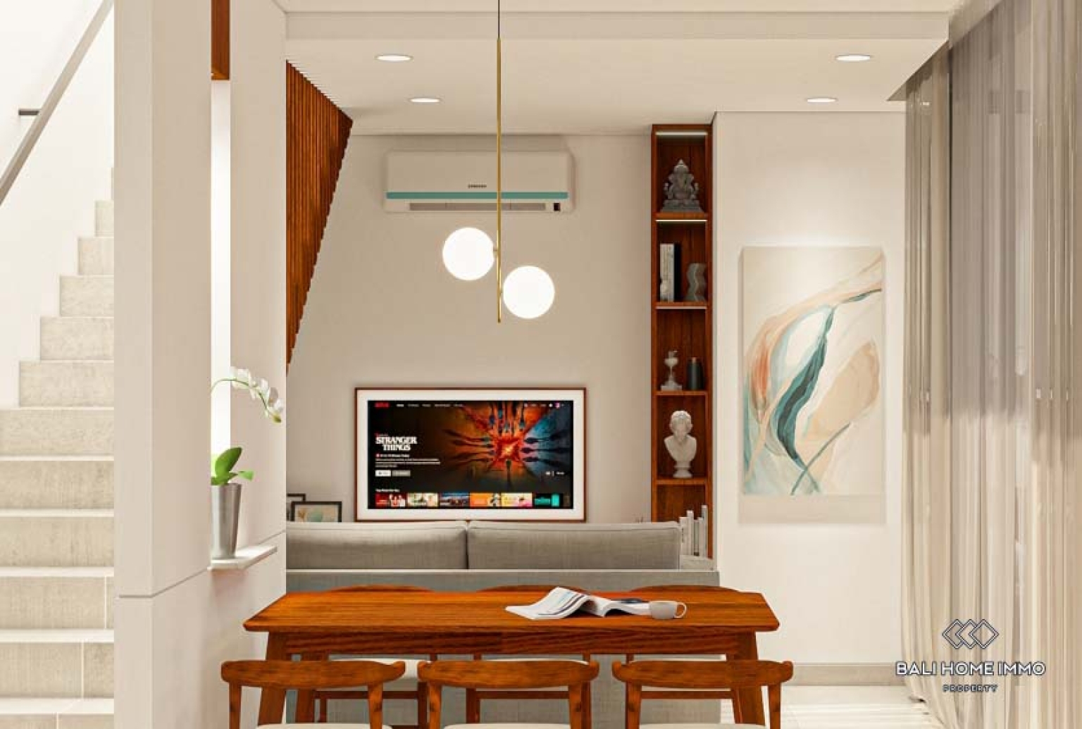 Villa 3 kamar off-plan untuk dijual di Bali - Seminyak. view 7