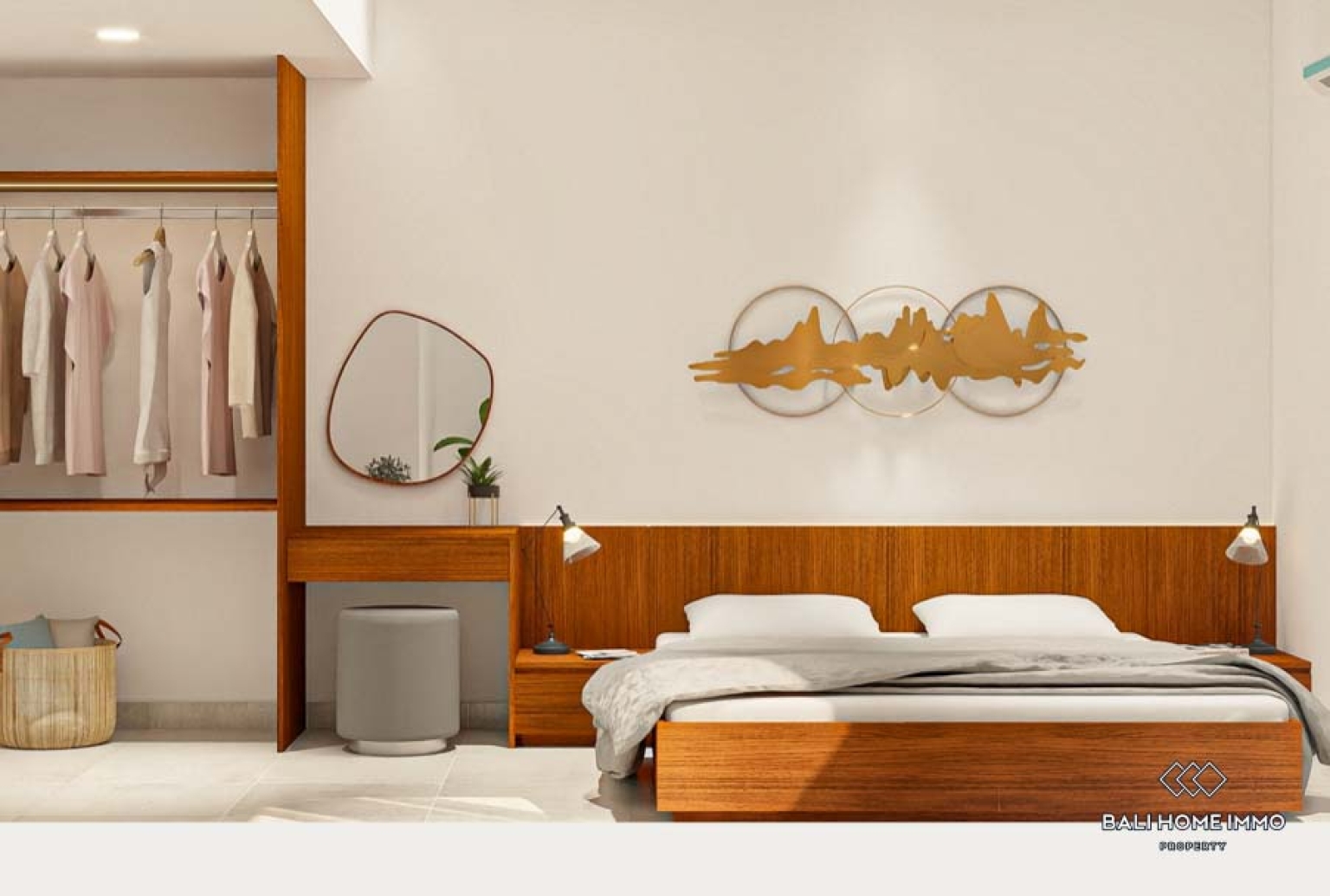Villa 3 kamar off-plan untuk dijual di Bali - Seminyak. view 8