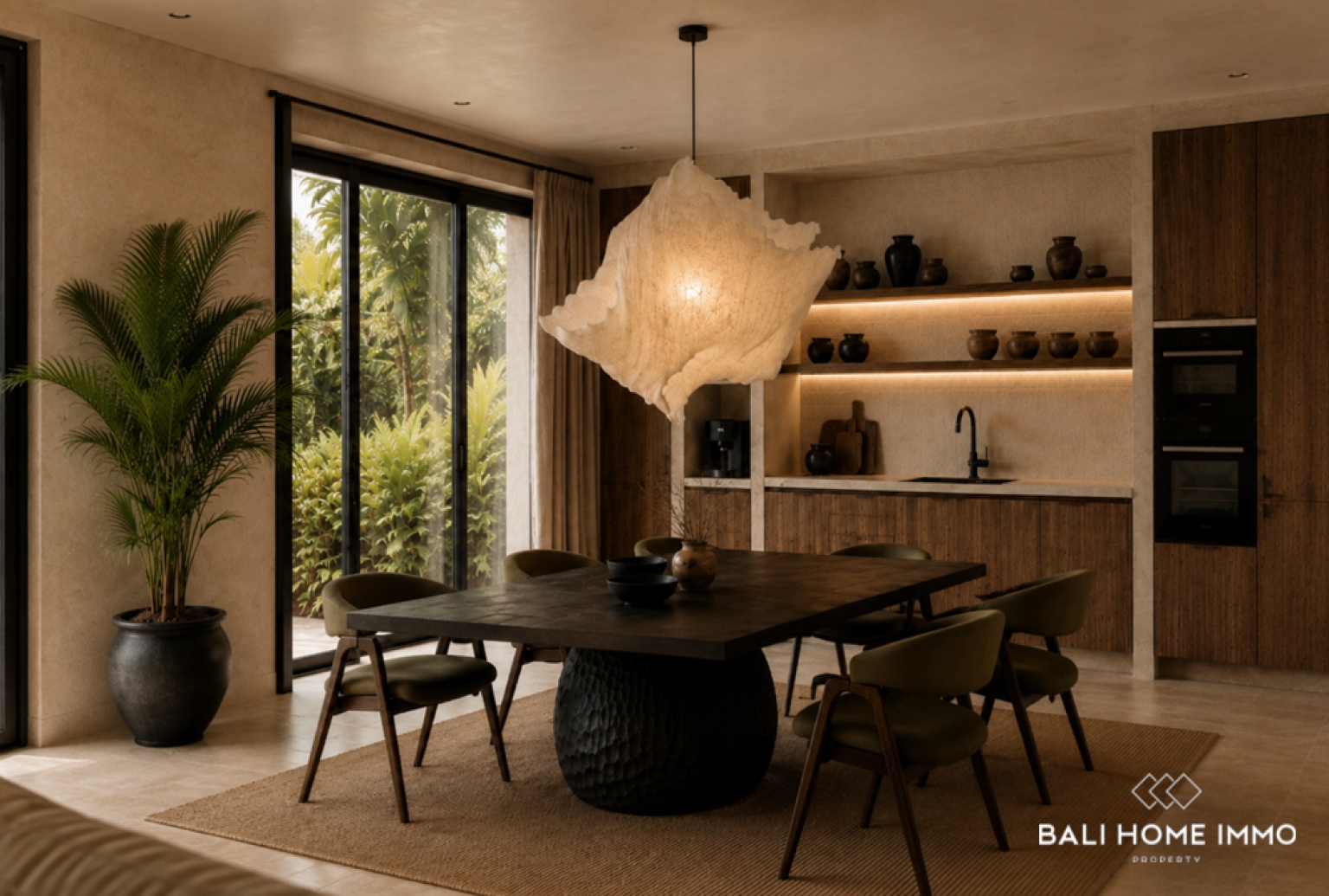 Villa de luxe de 4 chambres sur plan à vendre en bail emphytéotique près de la plage de Nunggalan view 9