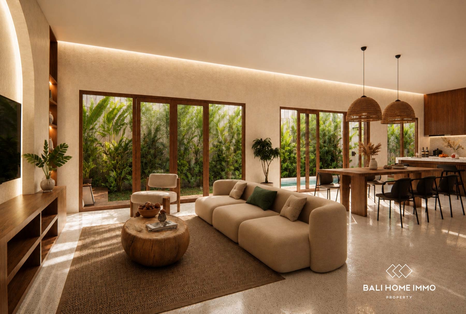 OFF-PLAN 4 Bedroom Villa FOR LEASEHOLD SALE in SANUR BALI view 2