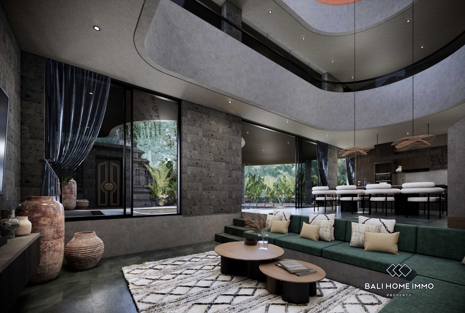 Off-plan 4 bedroom villa for sale in Ubud view 5