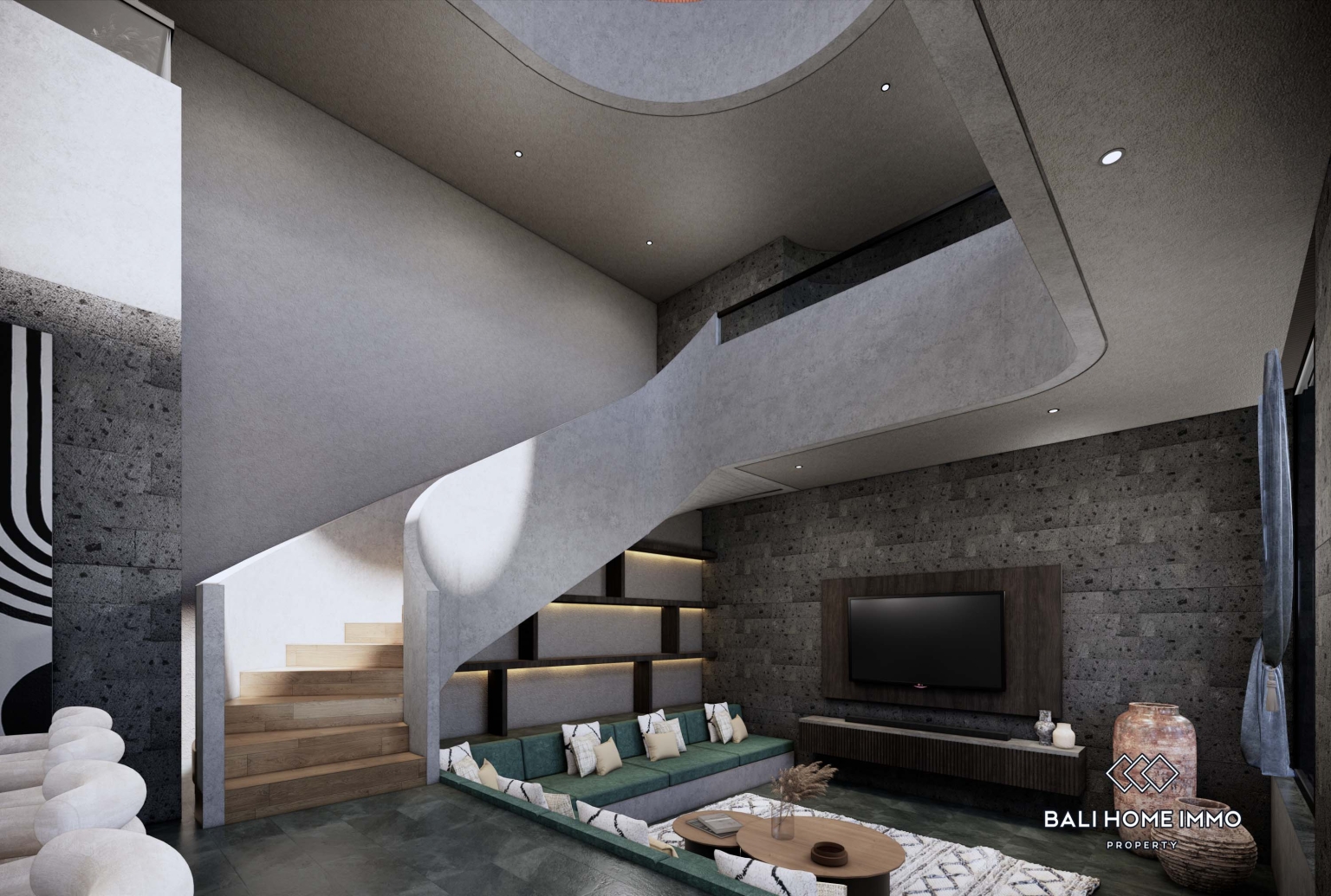 Off-plan 4 bedroom villa for sale in Ubud view 4
