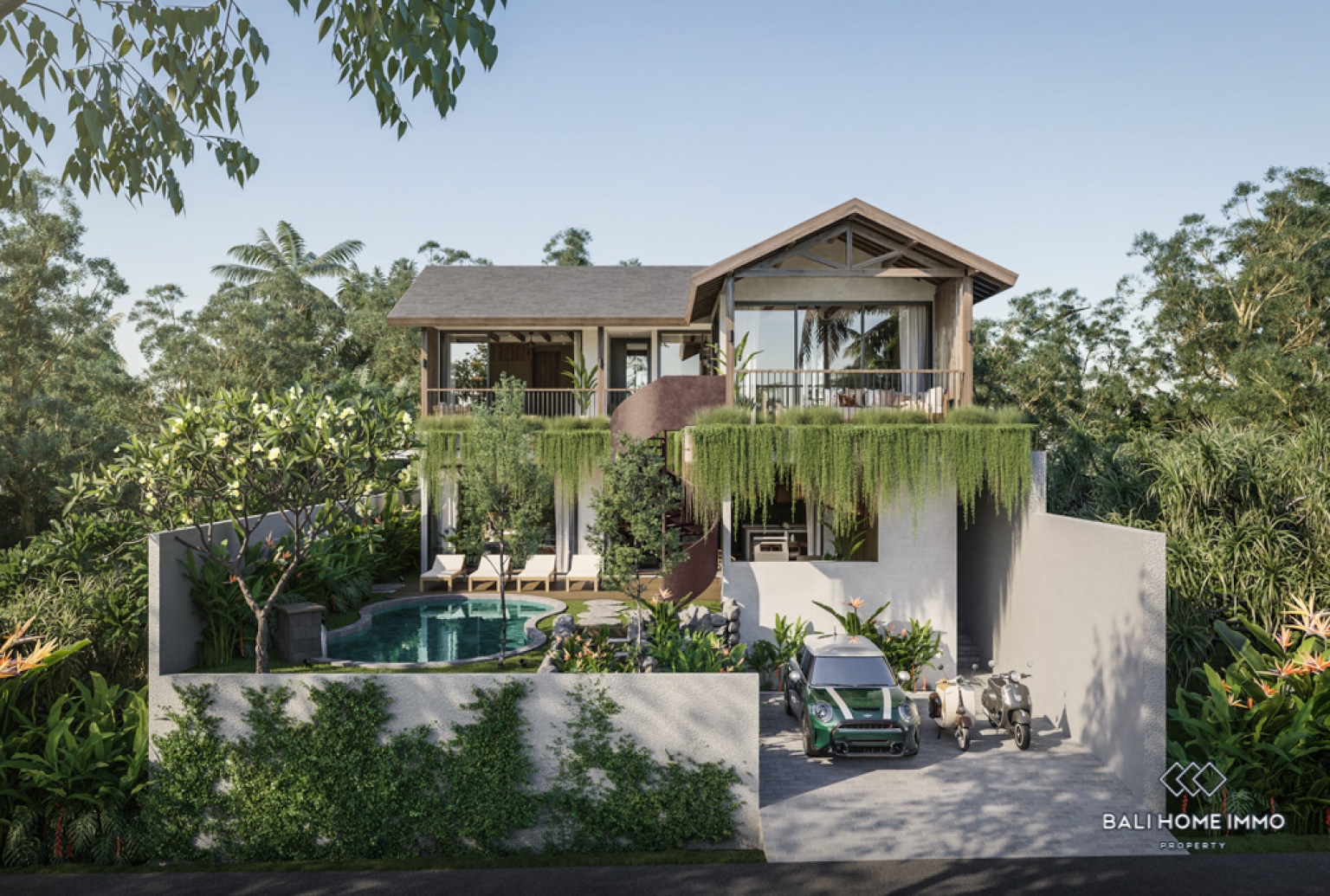 Off-plan 4 Bedroom Villa for Sale Leasehold in Bali Kedungu view 11
