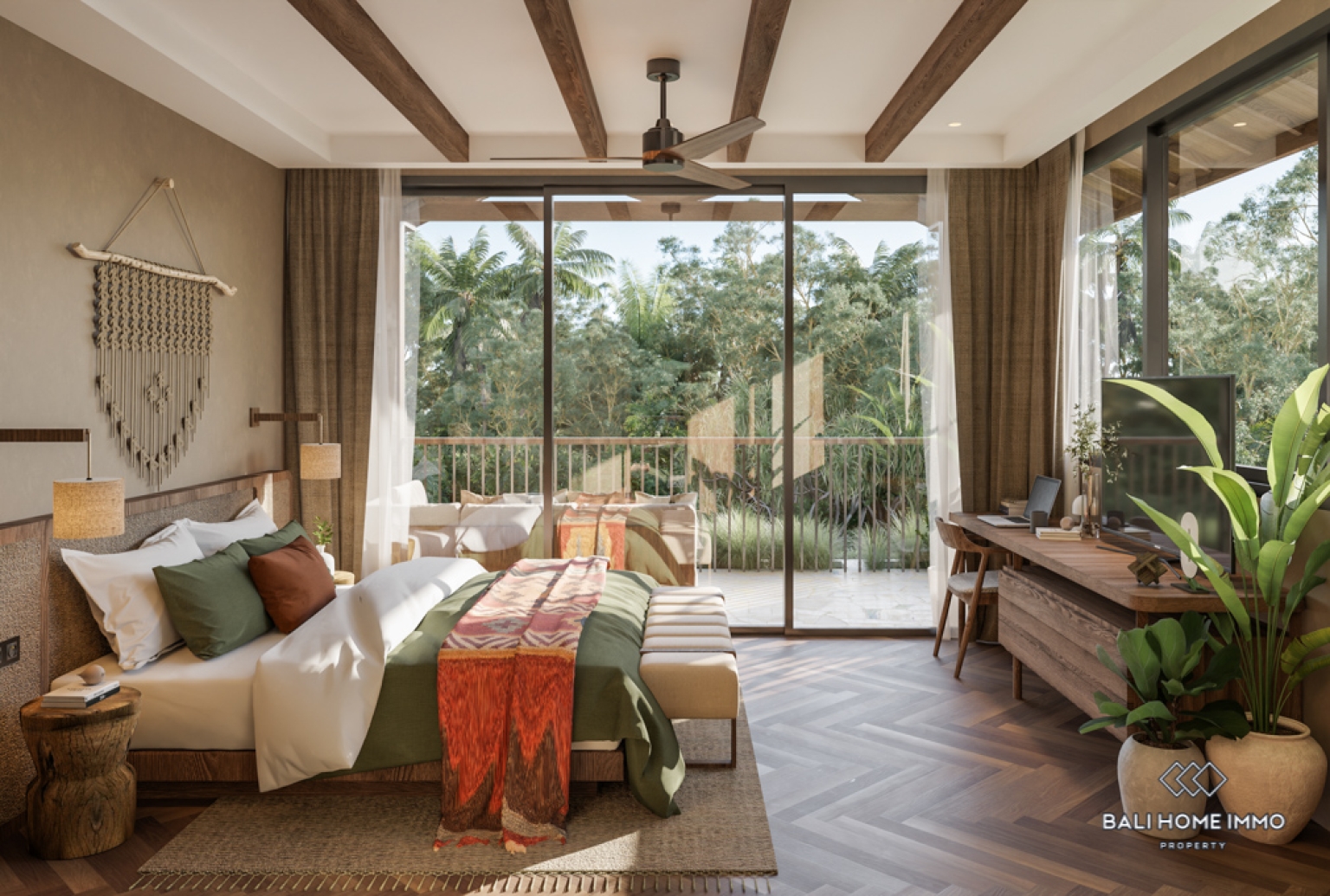 Off-plan 4 Bedroom Villa for Sale Leasehold in Bali Kedungu view 7