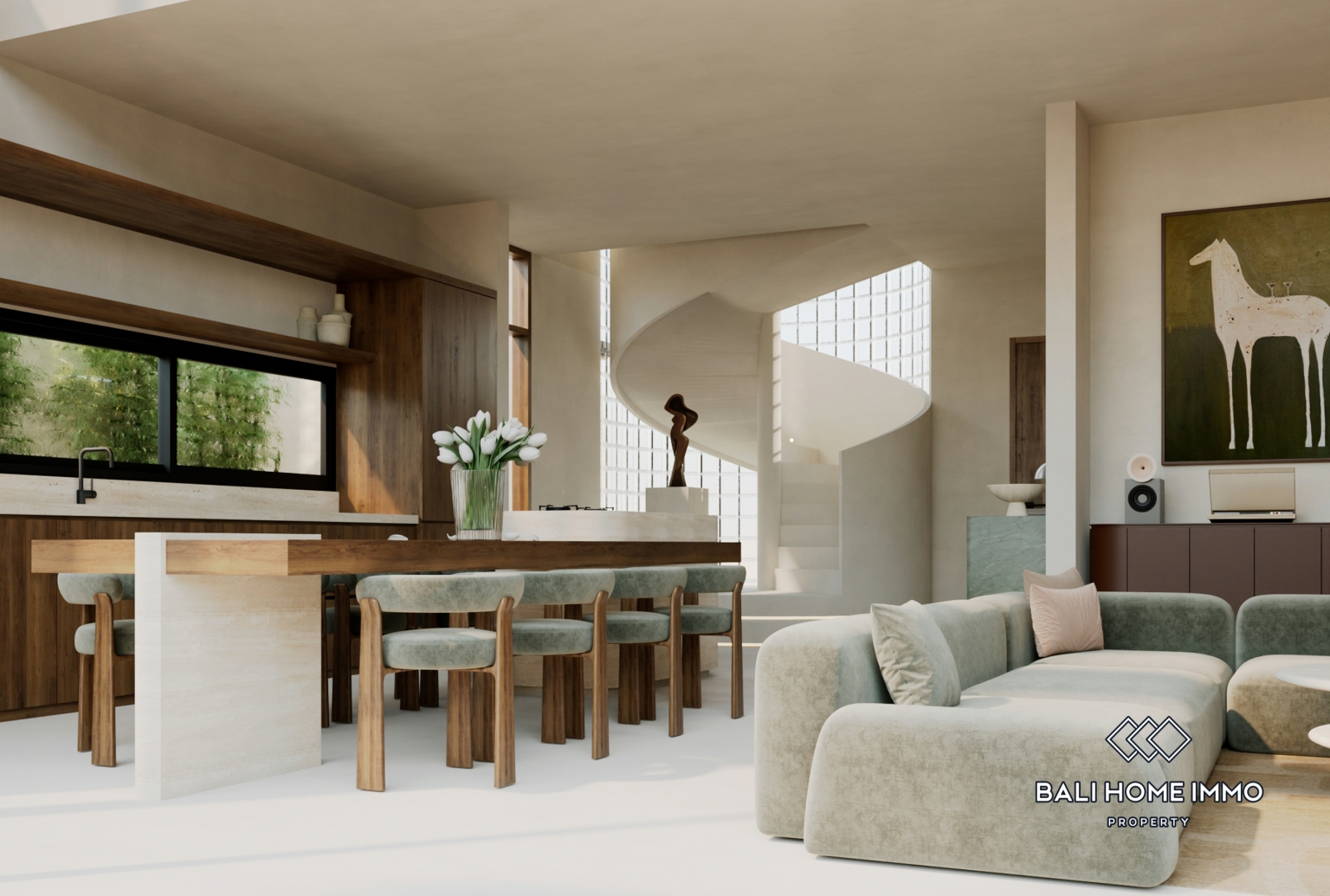 Dijual Vila 4 Kamar Tidur di Bingin view 9