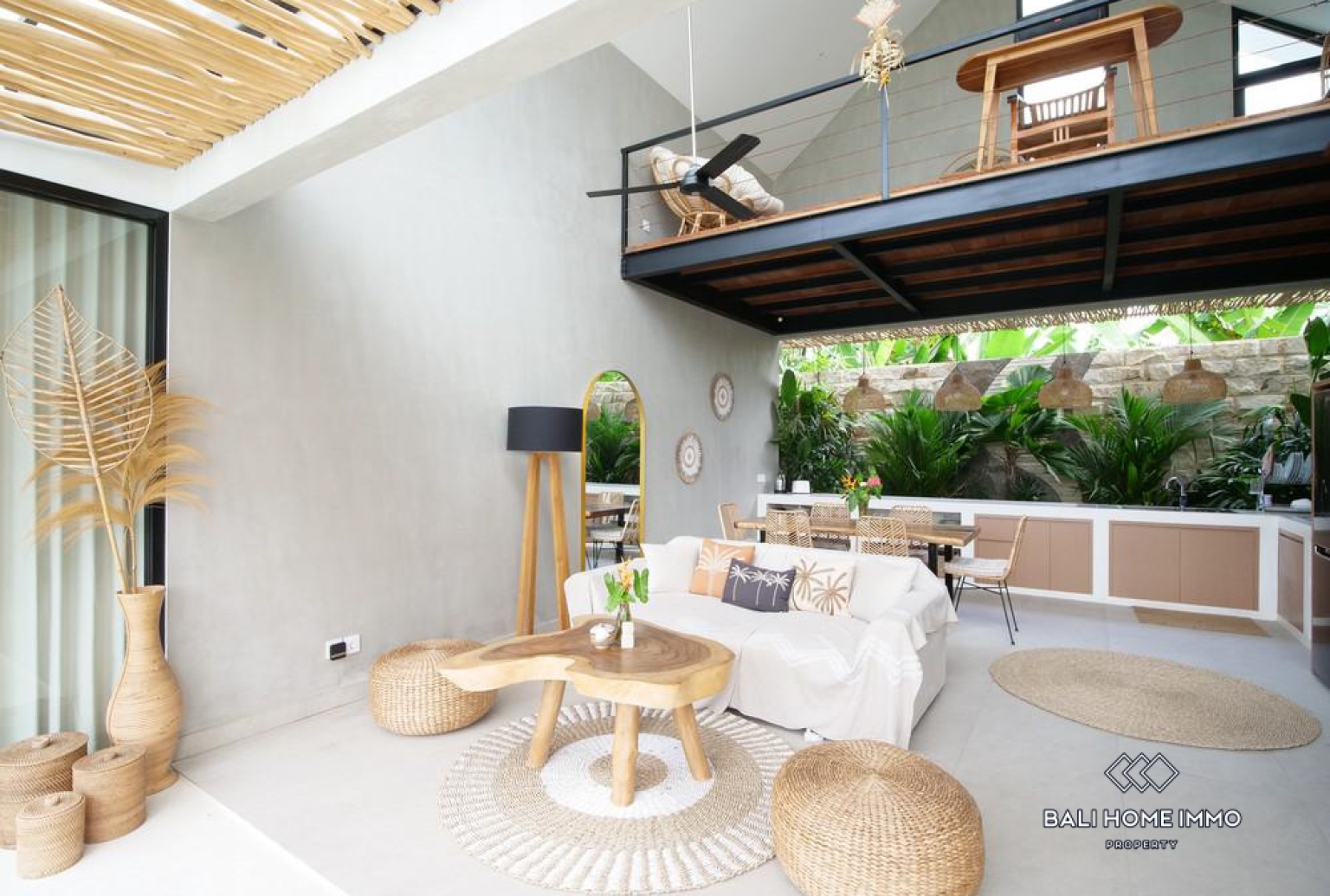 Off-plan 4 bedroom villa for sale leasehold in Kerobokan Bali view 2