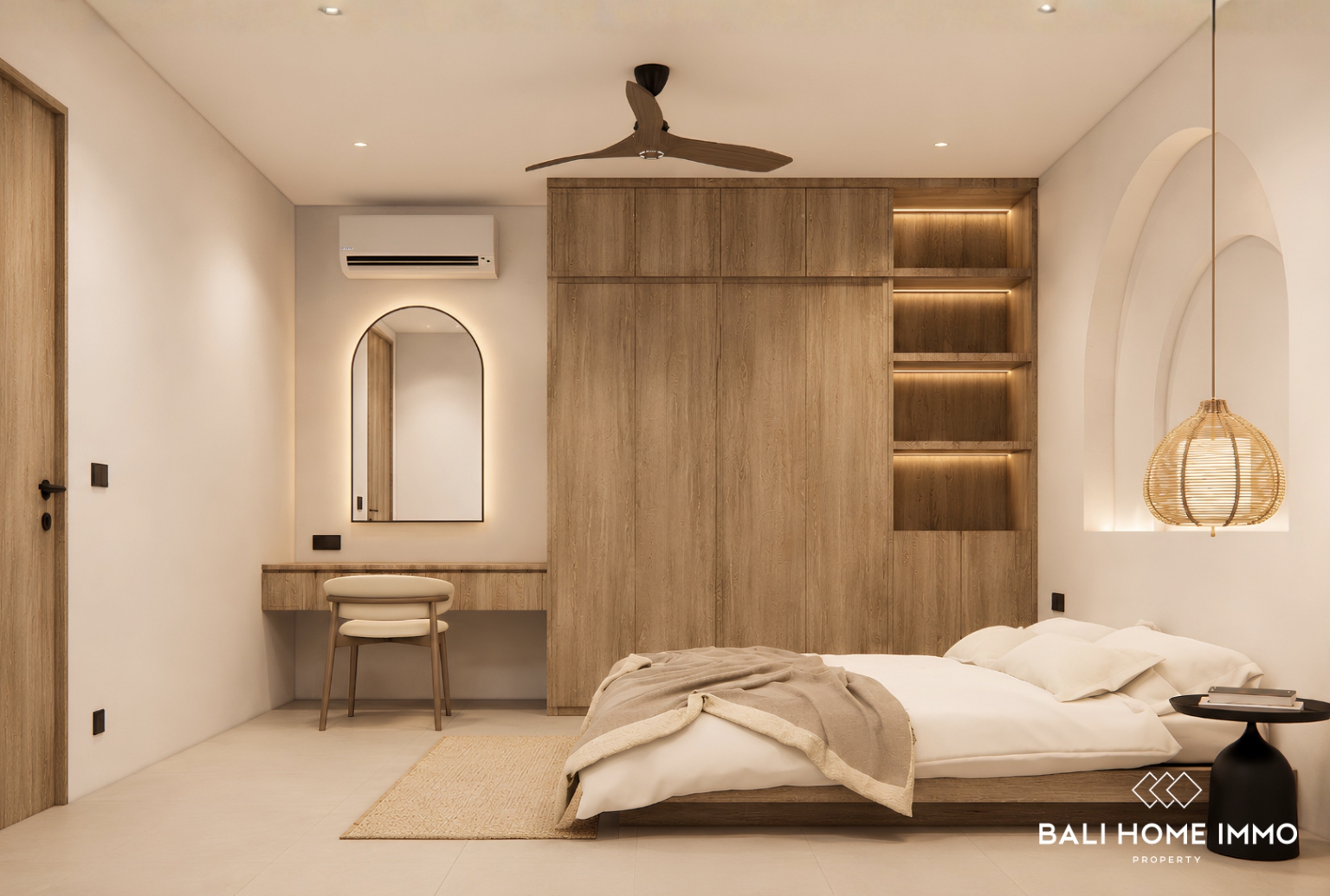 Villa de 5 chambres sur plan avec vue sur l'océan à vendre en bail emphytéotique à Bingin view 18
